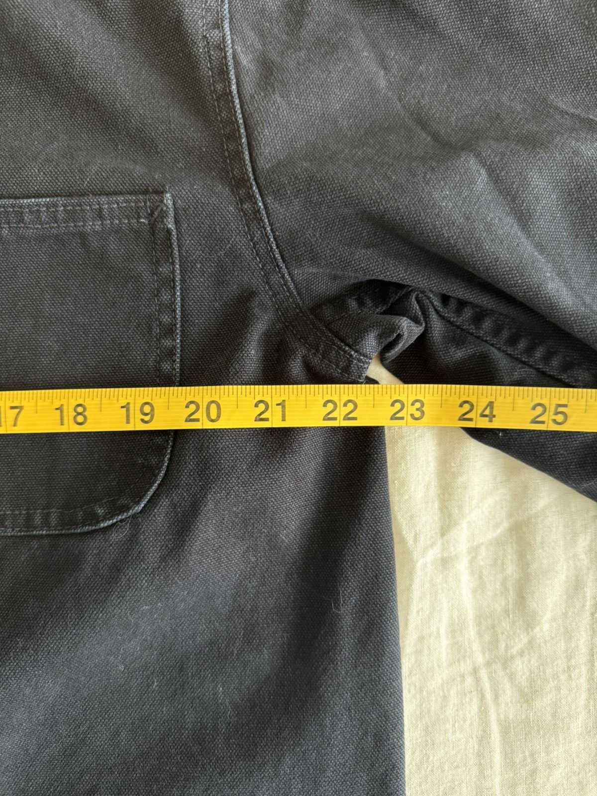 Chore Jacket Black Stonewash Canvas, Men's — image 5 of 6