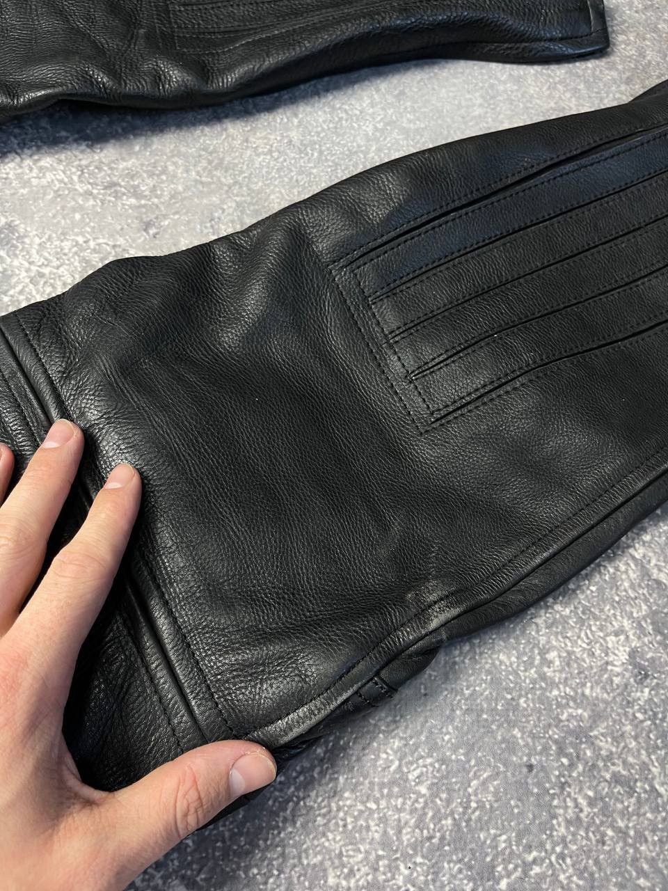 Belstaff Vintage Belstaff Y2K 90's Racing Genuine Leather Pants Size US 32 / EU 48 - 14 Thumbnail