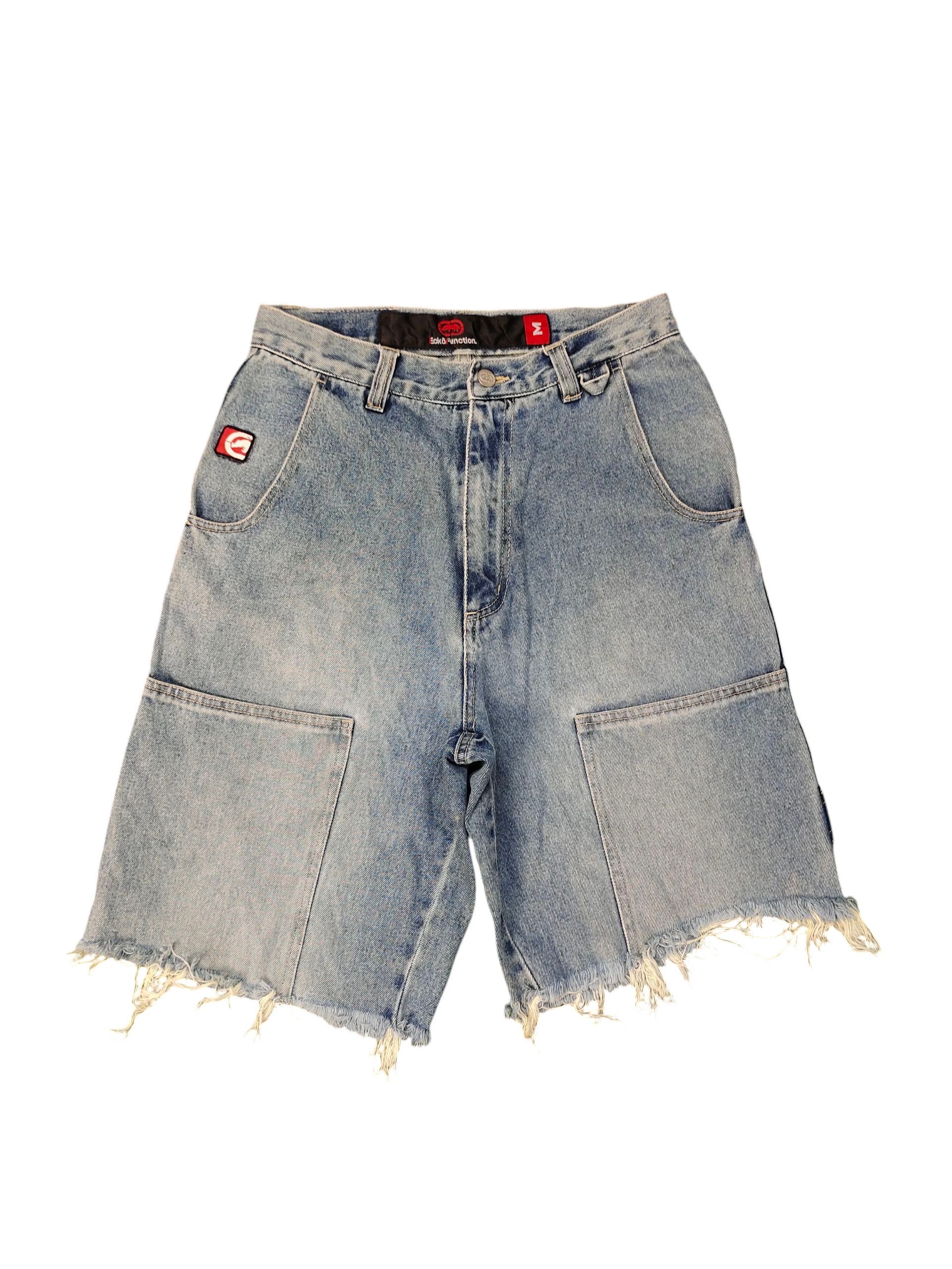 Ecko Unltd. Vintage Y2k Ecko Function Double Knee Carpenter Short Jeans Size US 29 - 6 Thumbnail