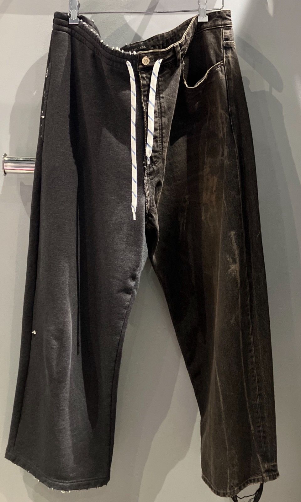 Balenciaga Hybrid Baggy Pants Jeans Size US 34 / EU 50 - 1 Thumbnail