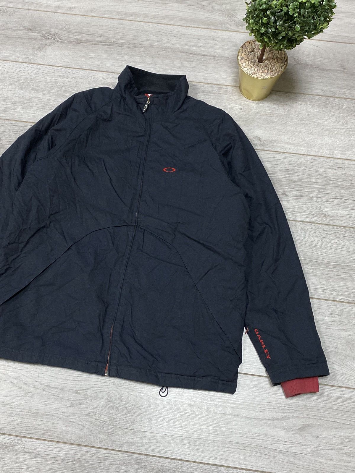 Vintage Oakley vintage nylon jacket Size US L / EU 52-54 / 3 - 2 Thumbnail