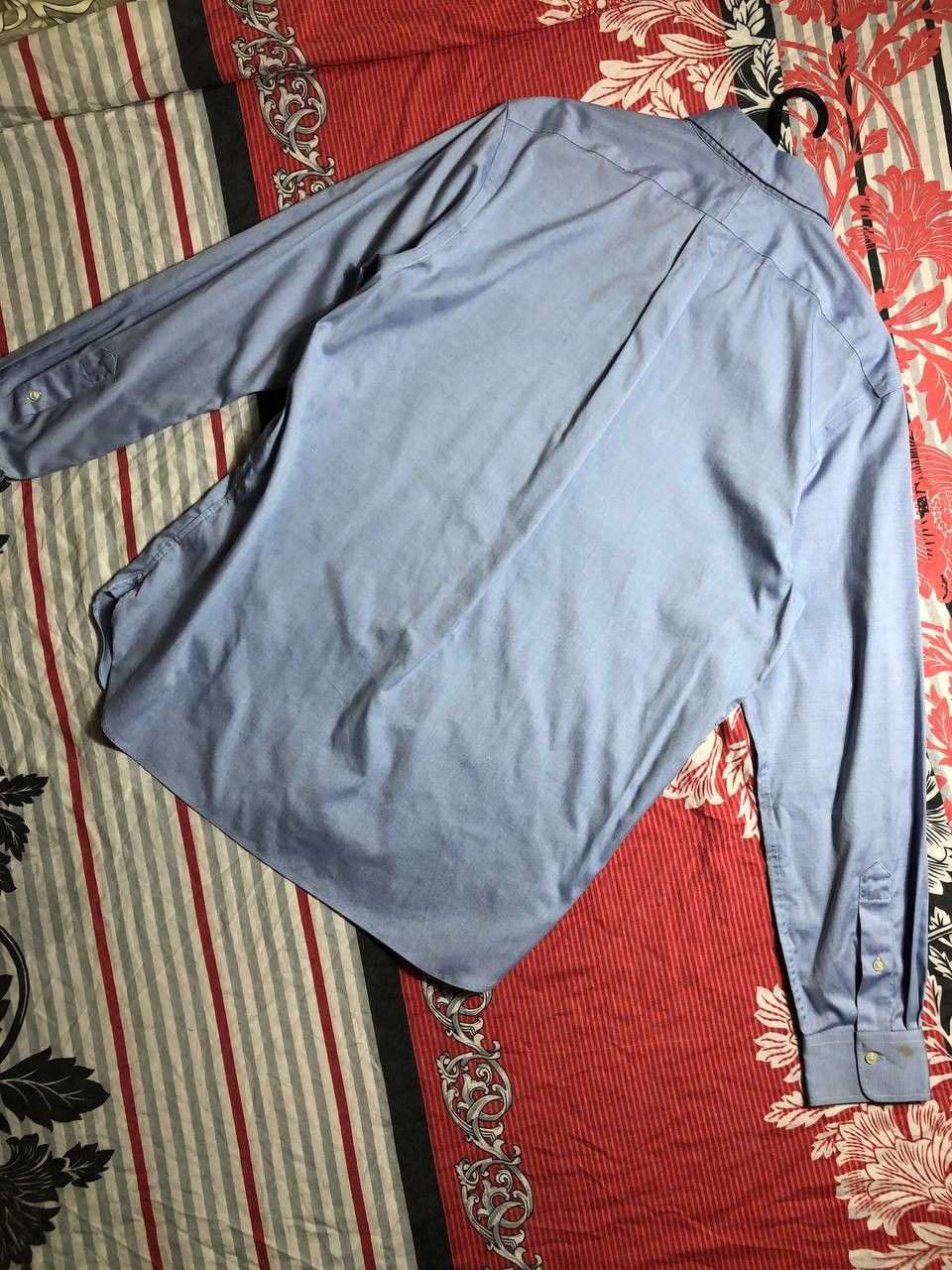 Polo Ralph Lauren × Ralph Lauren × Vintage Polo Ralph Lauren Vintage Mens Long Sleeve Striped Shirt Size US M / EU 48-50 / 2 - 2 Thumbnail