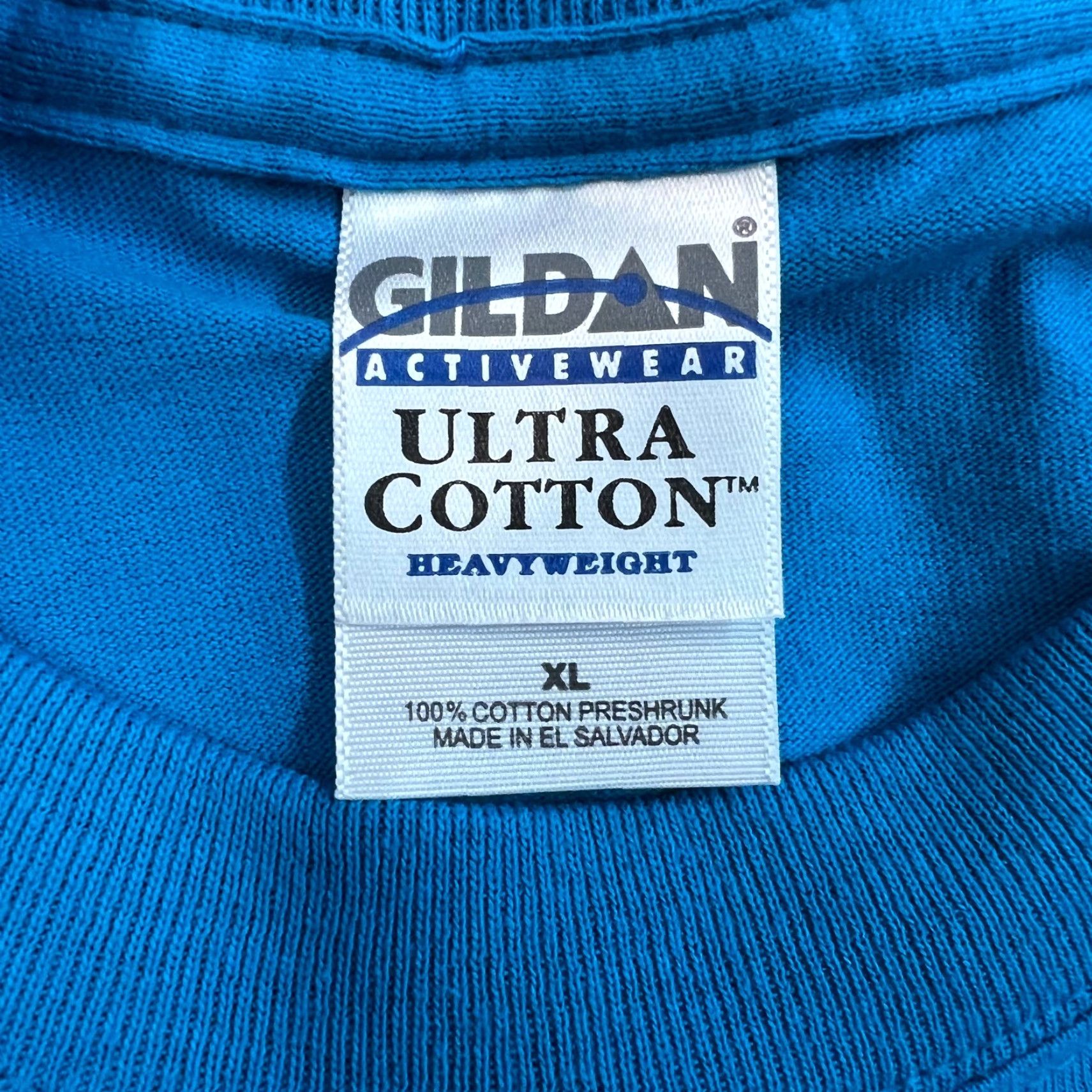 Gildan Gildan T-Shirt Mens Short Sleeve I'm All About Blue Ultra Cotton Graphic XL Blue Graphic Tee - Mens XL Blue Graphic T-Shirt Gildan Size US XL / EU 56 / 4 - 6 Thumbnail