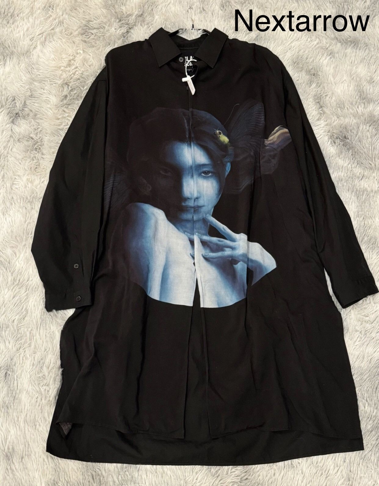 Yohji Yamamoto Yohji Yamamoto 2018 AW Uchida Bird Wheel of Destiny Shirt Size M / US 6-8 / IT 42-44 - 1 Thumbnail