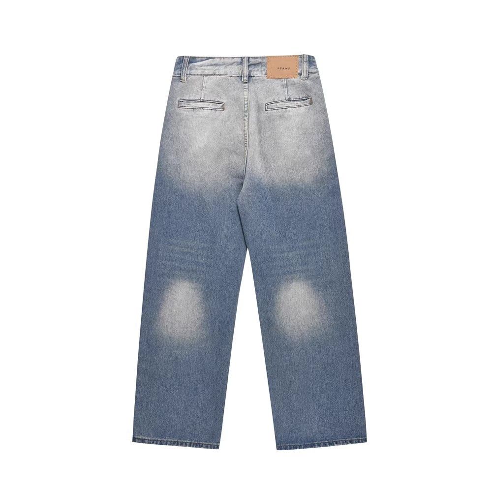 Japanese Brand × Jean Men's high street loose casual gradient jeans Size US 32 / EU 48 - 2 Thumbnail