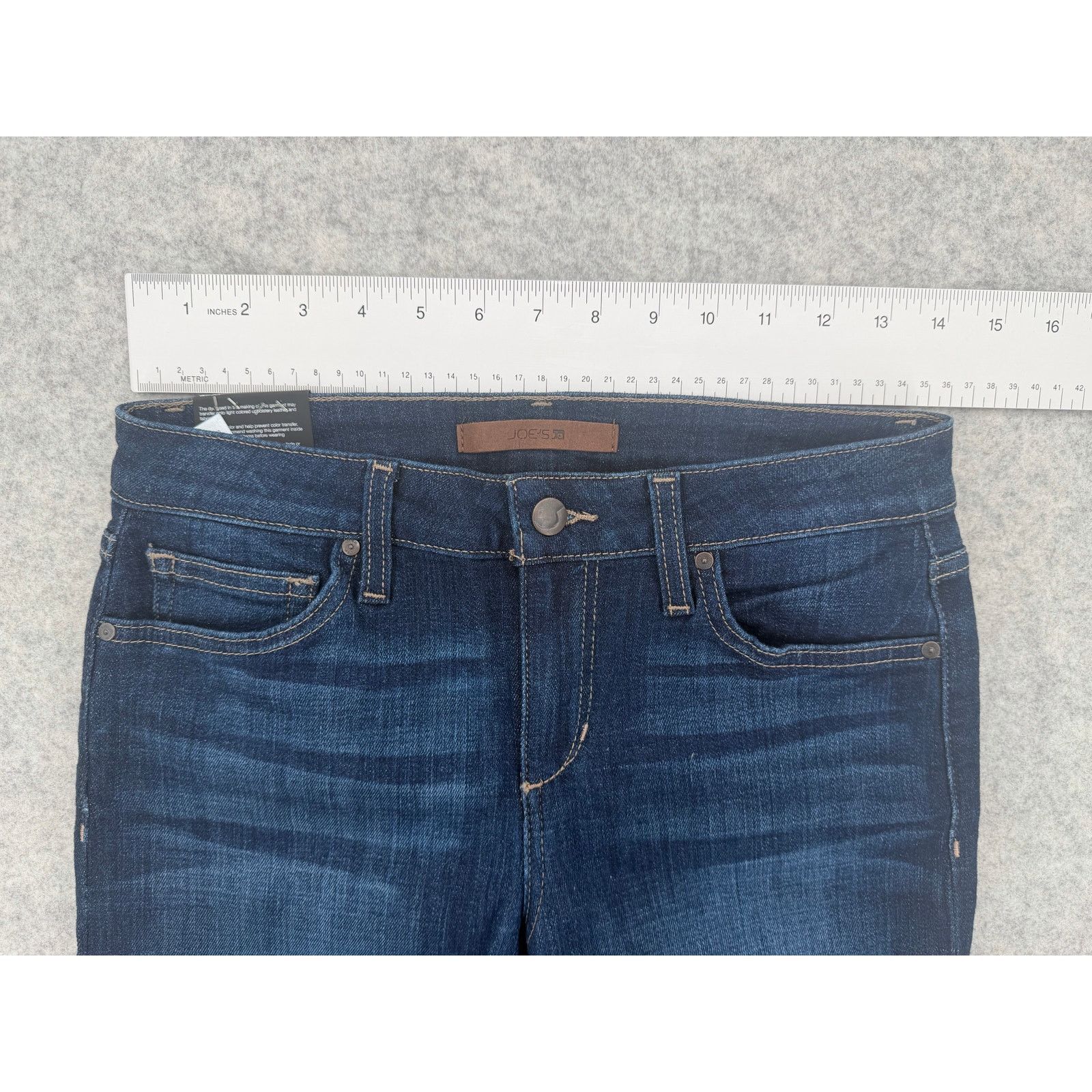 Joe's NWT Joe’s Jeans Farrah Straight Ankle Cropped Cut Off Denim Size 27" / US 4 / IT 40 - 9 Thumbnail
