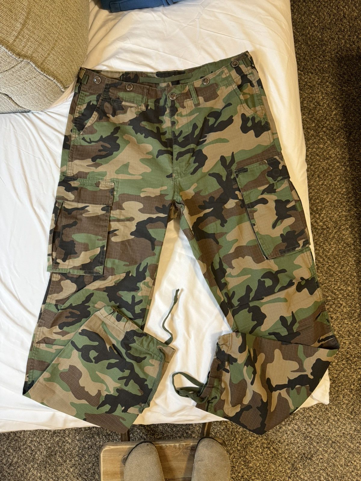 MNML MNML Camo Pants 34 Size US 34 / EU 50 - 1 Thumbnail
