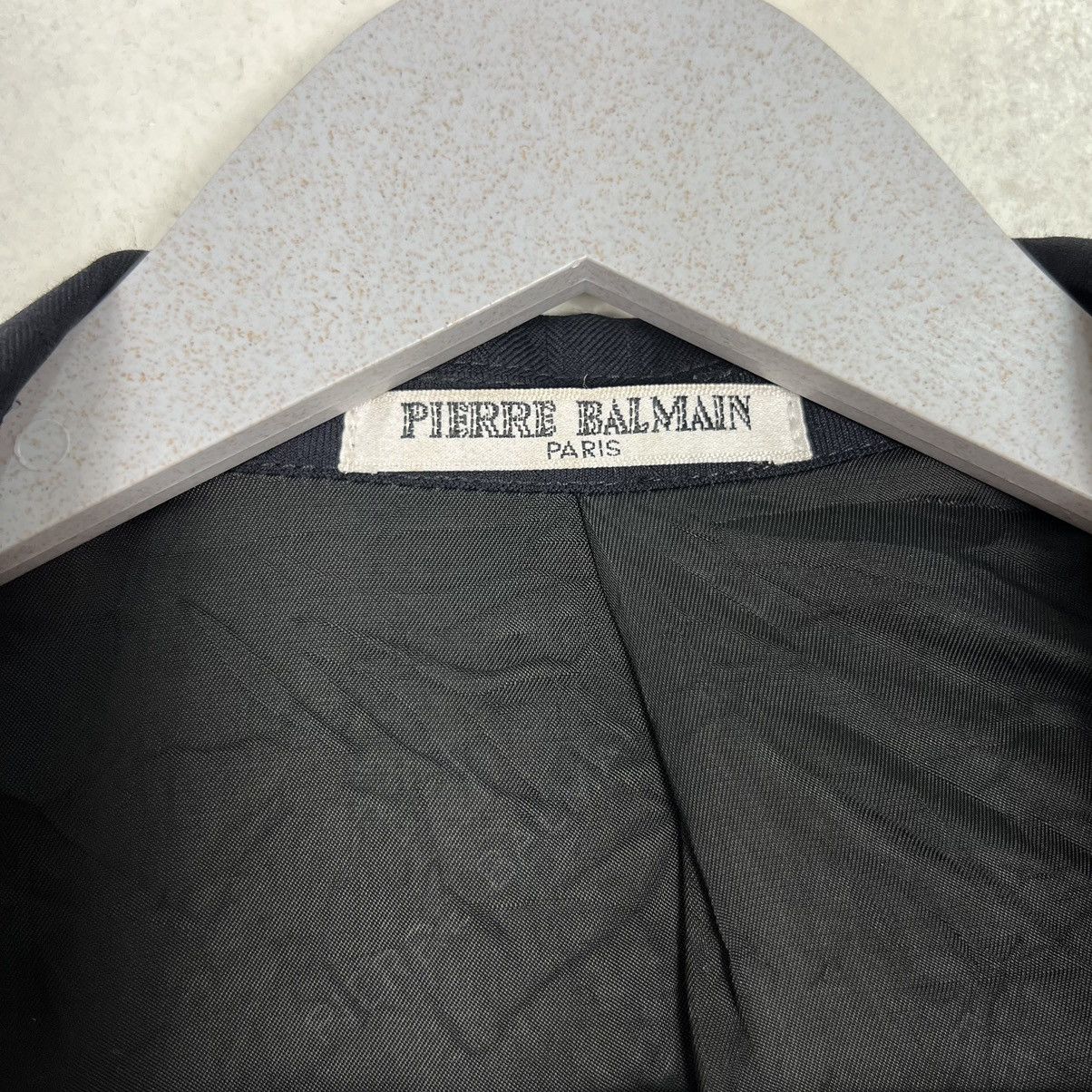 Pierre Balmain 🔥 PIERRE BALMAIN DOUBLE BREAST BLAZER COAT Size US M / EU 48-50 / 2 - 16 Thumbnail