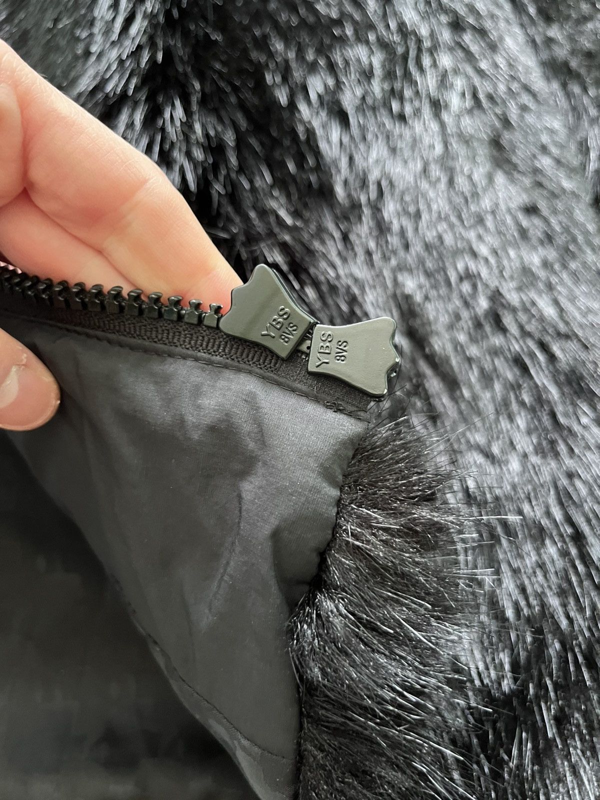 Karl Lagerfeld Karl Lagerfeld Faux Fur Coat Black Panther Jacket Luxury Size XS / US 0-2 / IT 36-38 - 12 Thumbnail