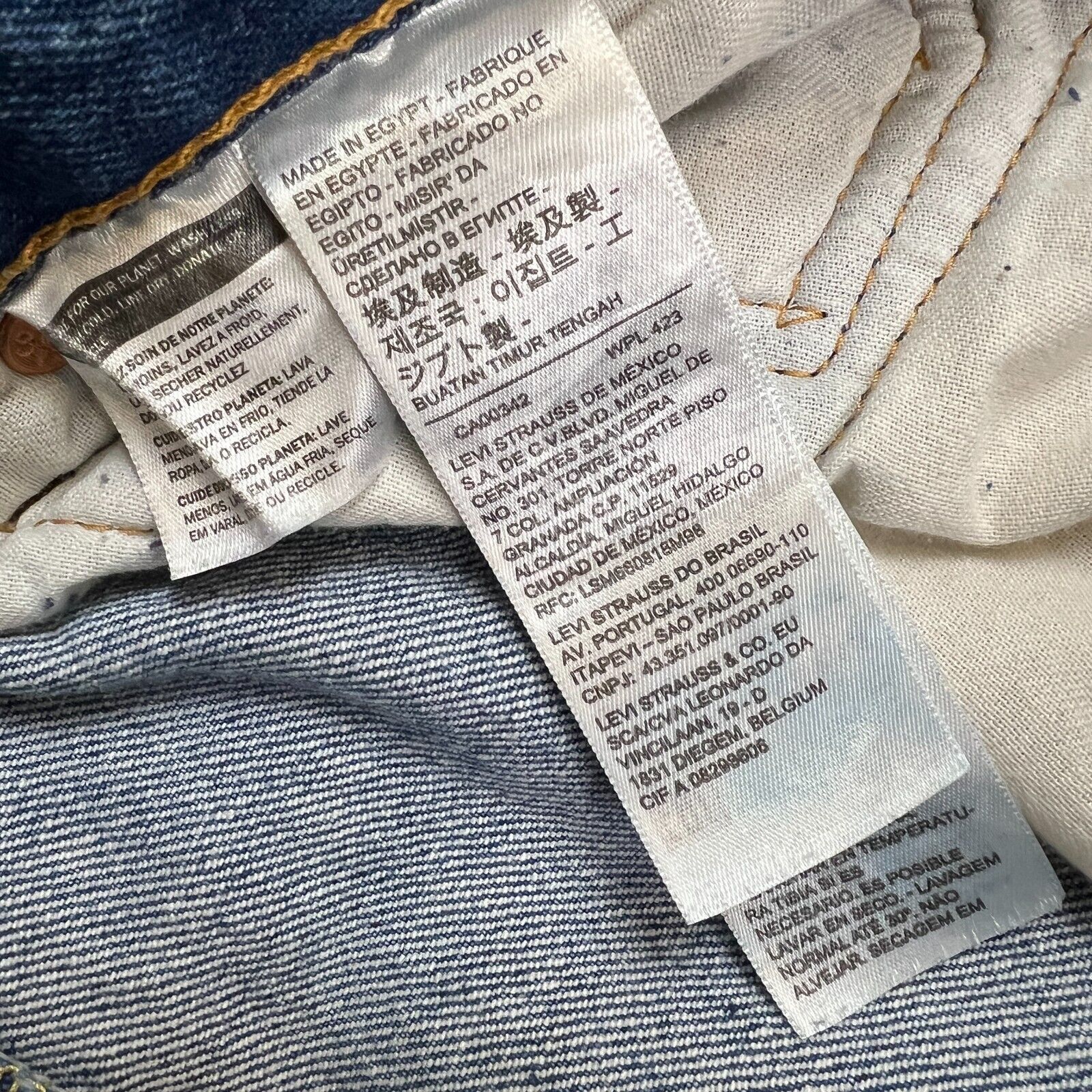 Levi's × Vintage Levi's 501 Jeans 31x32 Original Straight Distress Denim Pant Size US 31 - 12 Thumbnail