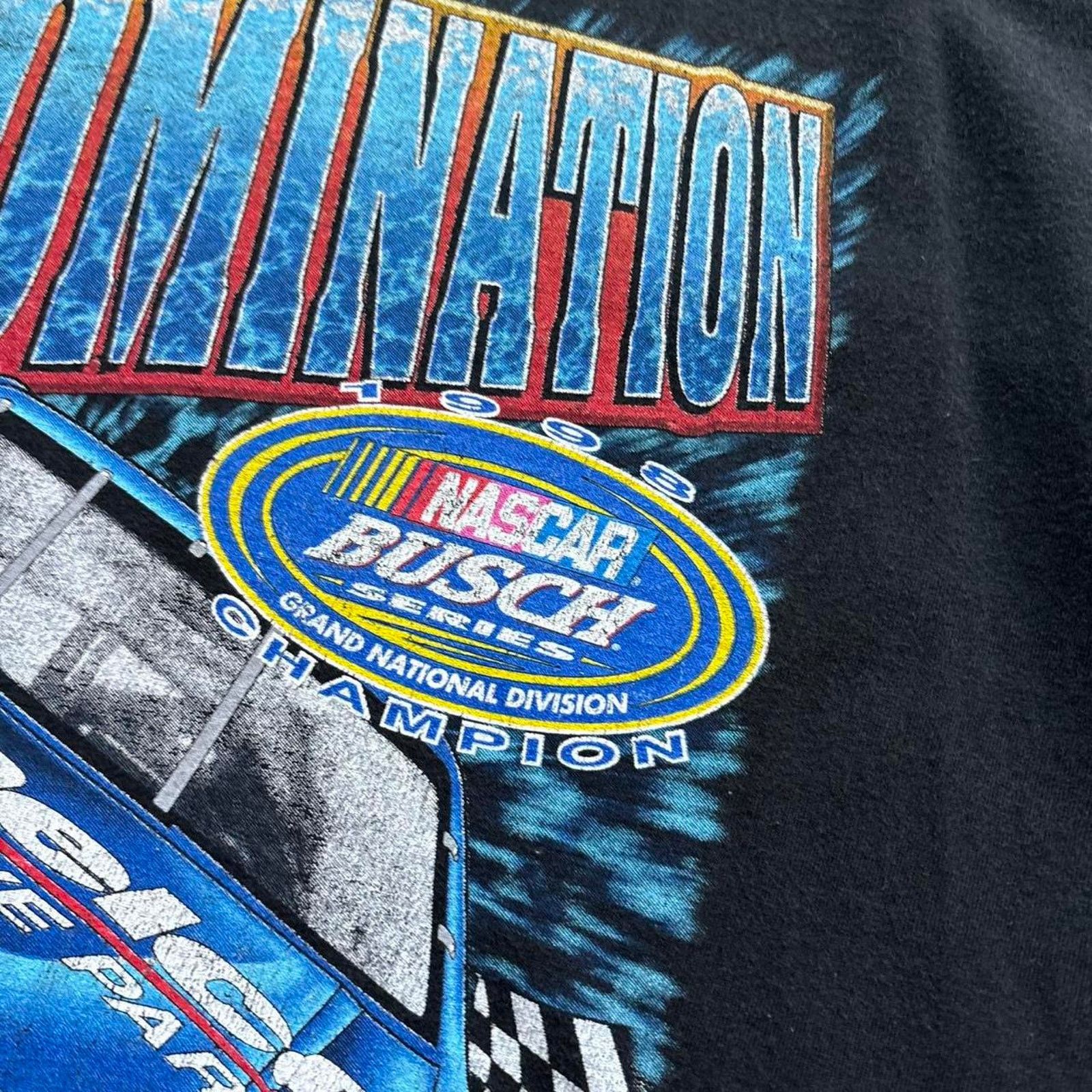 NASCAR Vintage 1990s dale earnhardt jr Size US L / EU 52-54 / 3 - 3 Thumbnail