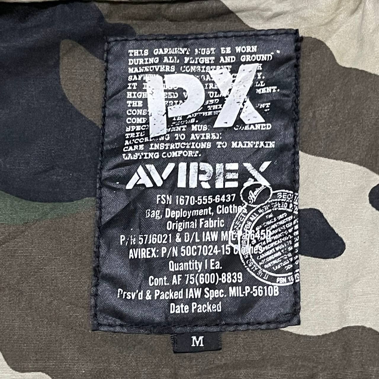 Avirex Vintage Avirex Camouflage Jacket Military Size US M / EU 48-50 / 2 - 10 Thumbnail