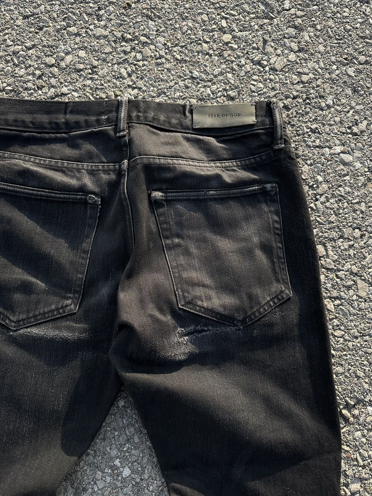 Fear of God Fear of god fourth collection distressed jeans Size US 31 - 3 Thumbnail