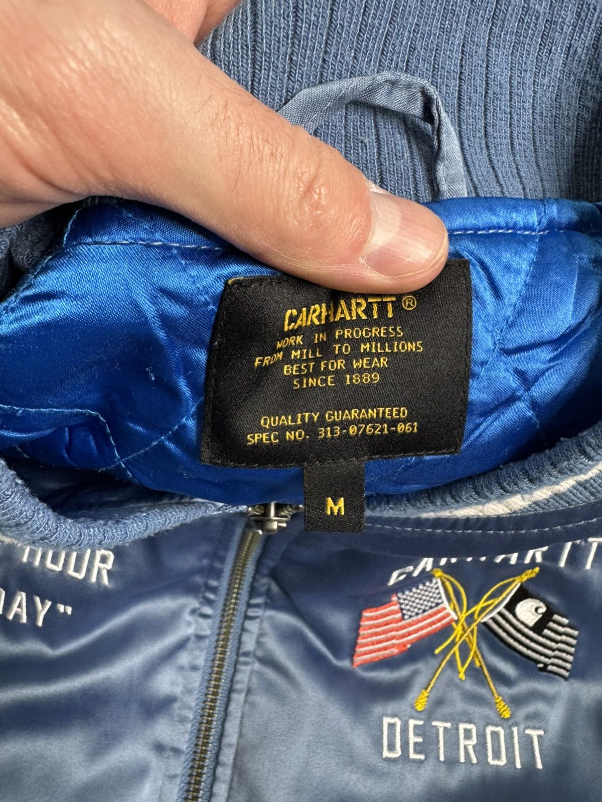 Carhartt Vintage Bomber Carhartt Michigan Souvenir Jacket Size US M / EU 48-50 / 2 - 5 Thumbnail