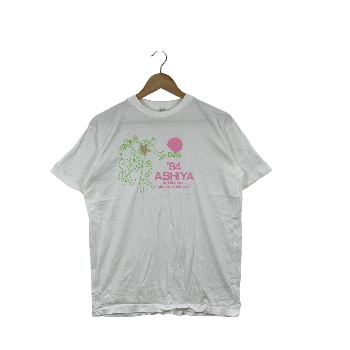 Vintage Vintage 1994 DAIEI ASHIYA JAPAN Promo Ads Exhibition Tee Size L / US 10 / IT 46 - 3 Thumbnail