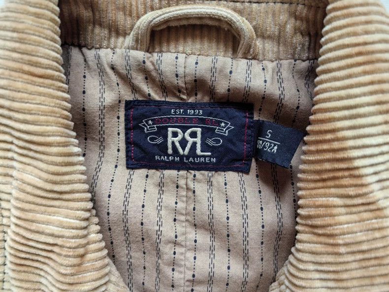 RRL Ralph Lauren RRL Ralph Lauren Old heavyweight corduroy jacket Size US S / EU 44-46 / 1 - 6 Thumbnail