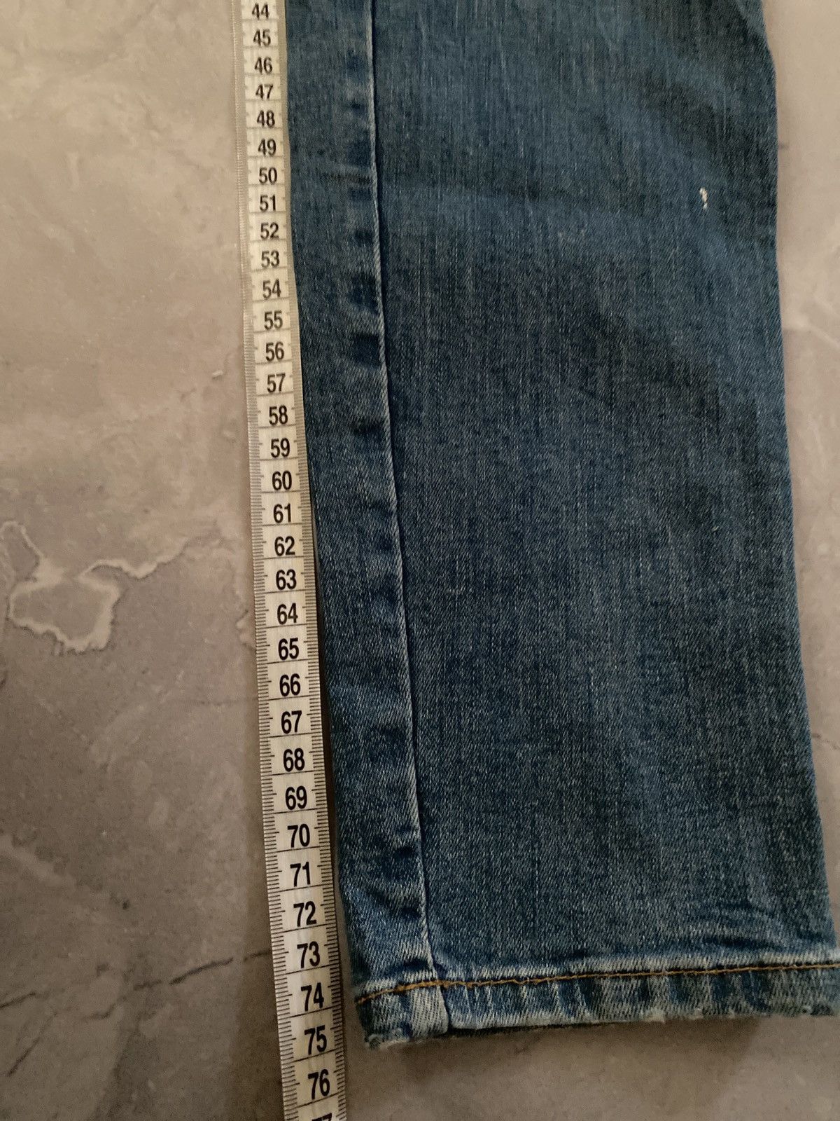 Vintage Distressed If Six Was Nine Style / Avant Archive Rock 90s Size US 28 / EU 44 - 7 Thumbnail