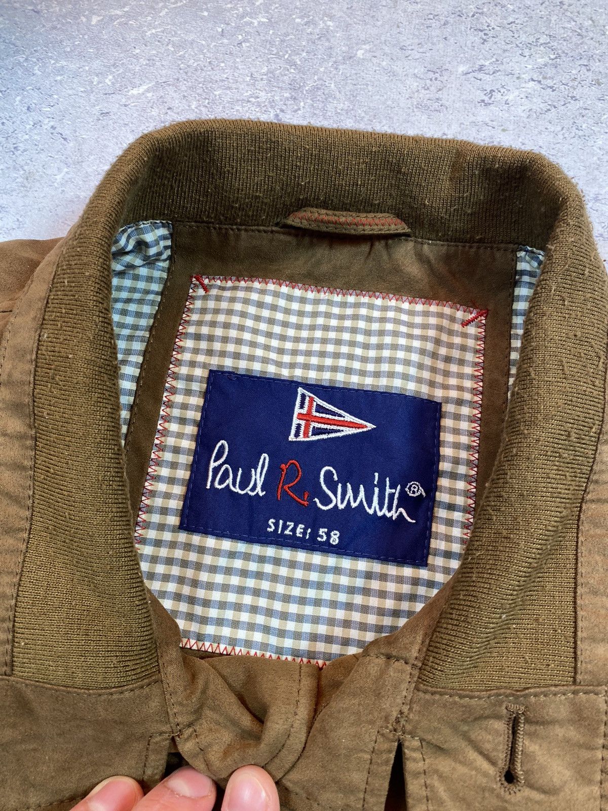 Designer × Paul Smith × Paul Smith Red Ear Paul R Smith Men’s Brown Jacket Size 58 Size US XXL / EU 58 / 5 - 9 Thumbnail