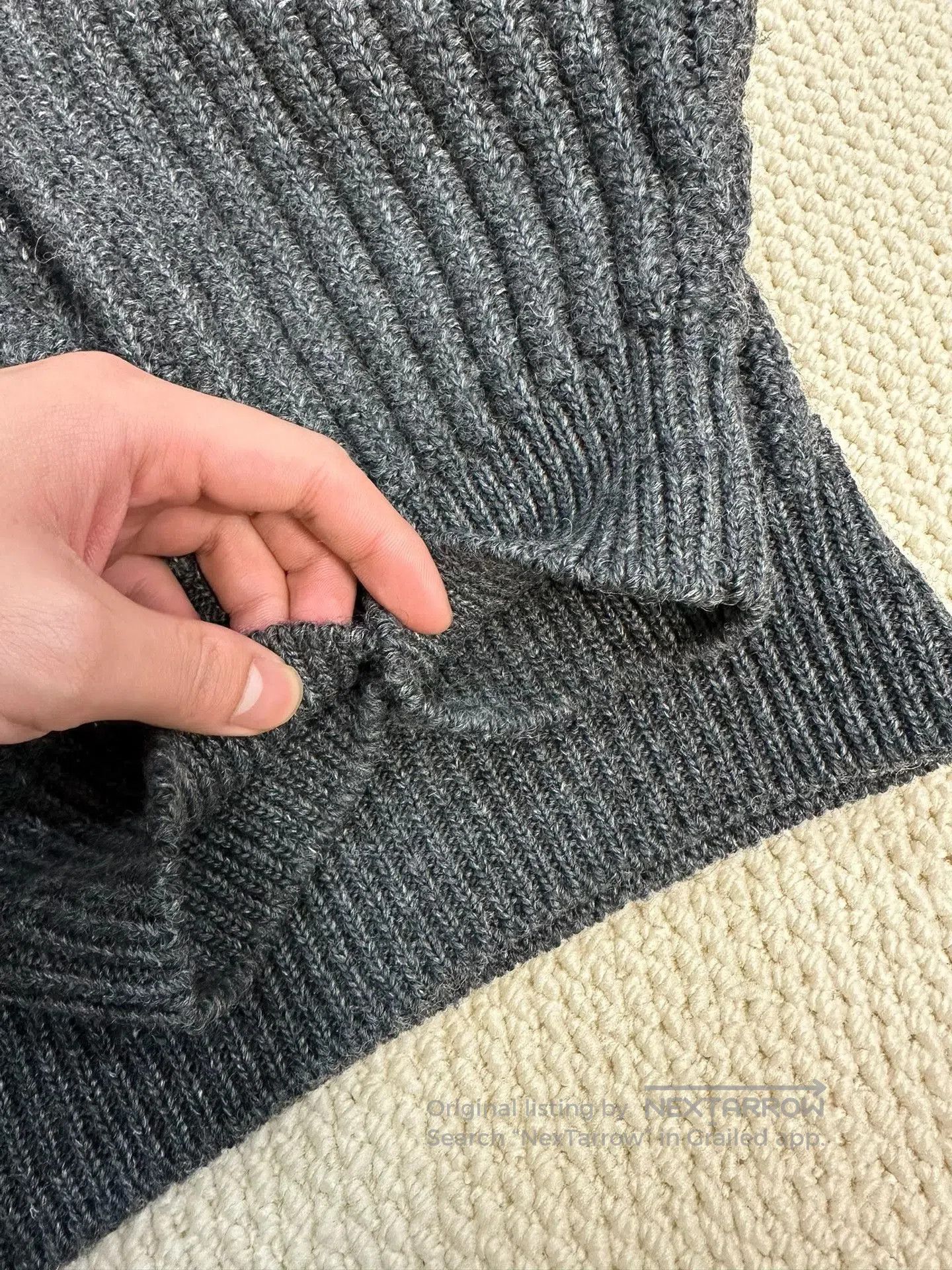 Visvim visvim amplus turtleneck wool linen sweater. Size US L / EU 52-54 / 3 - 5 Thumbnail