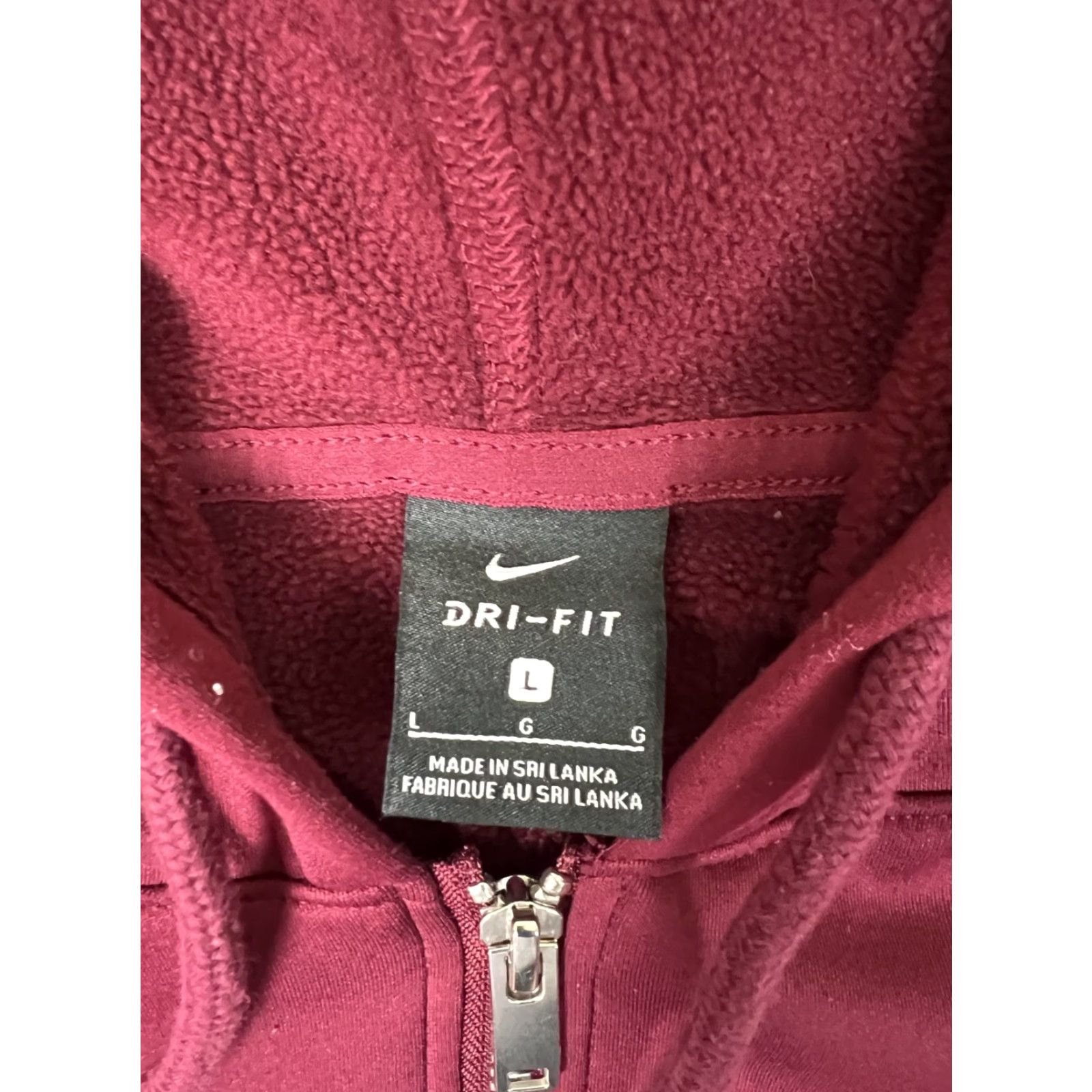 Nike VINTAGE Nike Hoodie Full Zip Sweatshirt Regular Size L Black Swoosh 90s Sports Classic Pockets Hooded Size US M / EU 48-50 / 2 - 7 Thumbnail