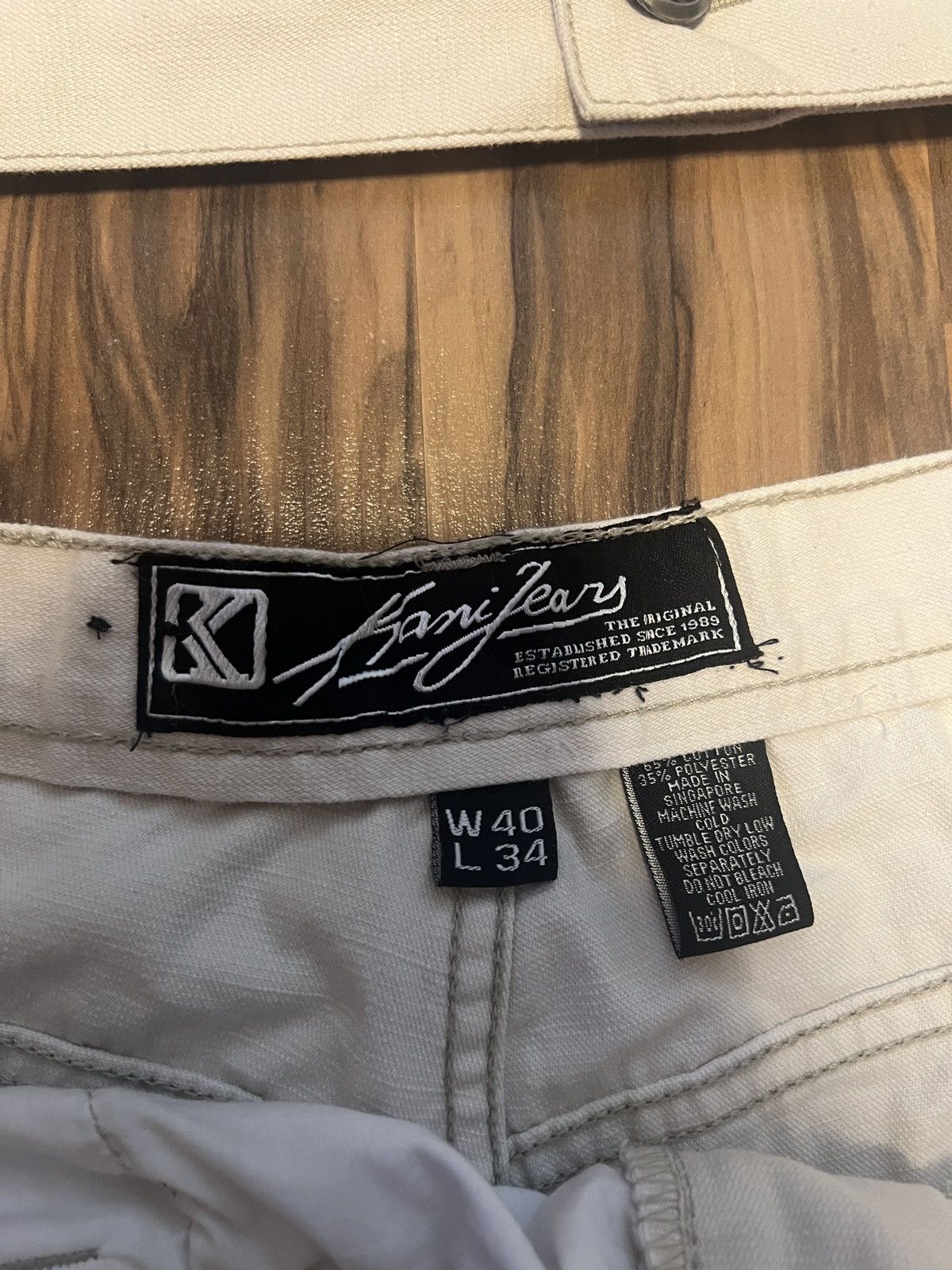 Karl Kani Karl Kani FULL White Denim Set Size US 40 / EU 56 - 7 Thumbnail