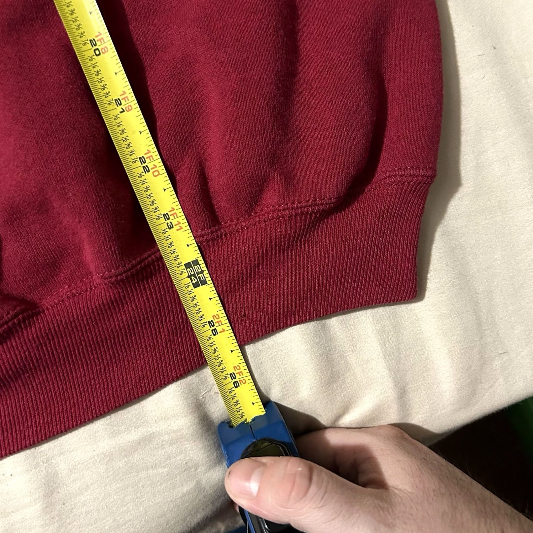 Vintage VINTAGE Boss Wear Sweatshirt 90s Red XL Pullover Men Man Size XL Size US XL / EU 56 / 4 - 5 Thumbnail