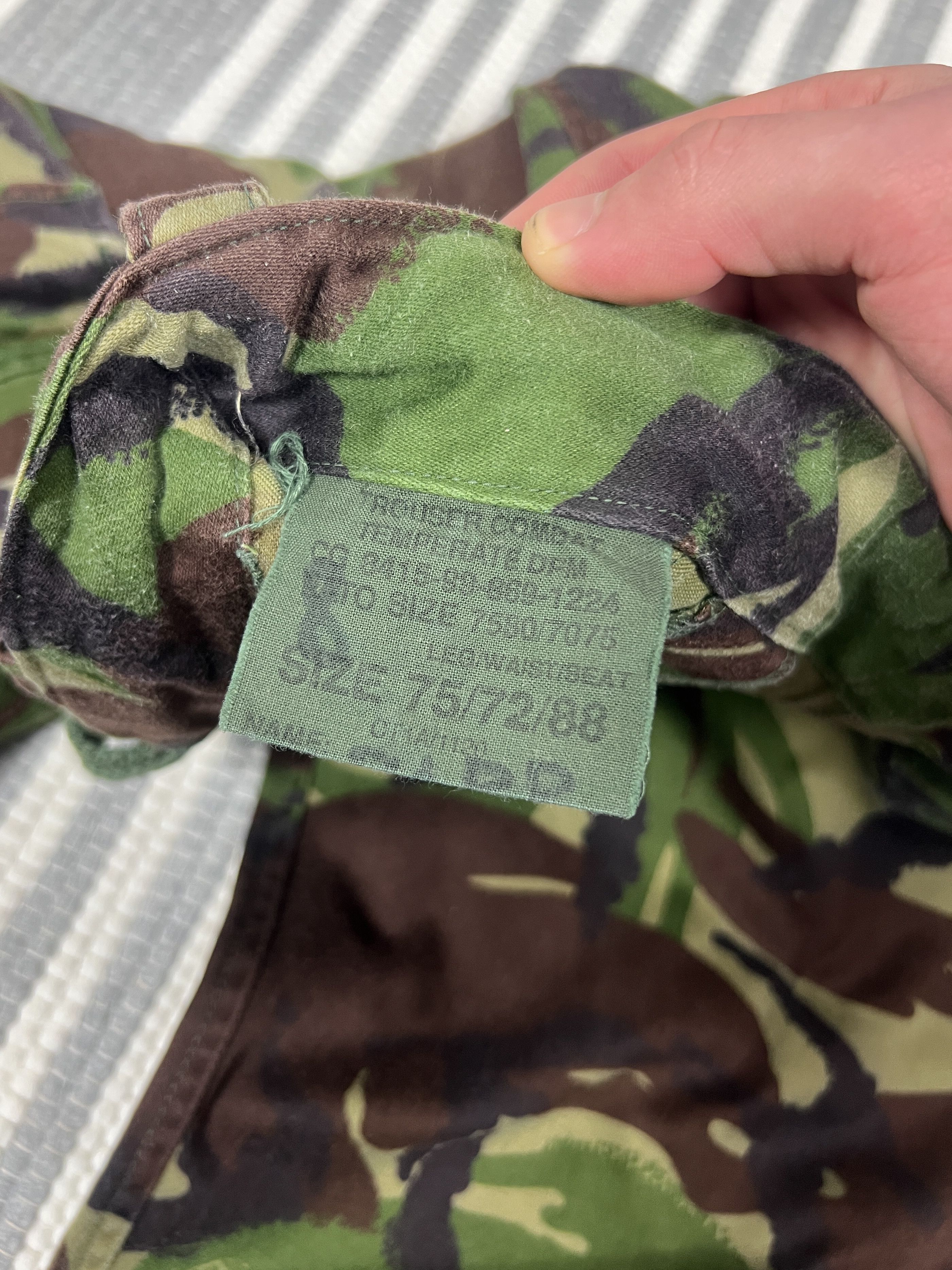 Vintage Vintage Military Cargo Army Combat Pants Size US 26 / EU 42 - 6 Thumbnail