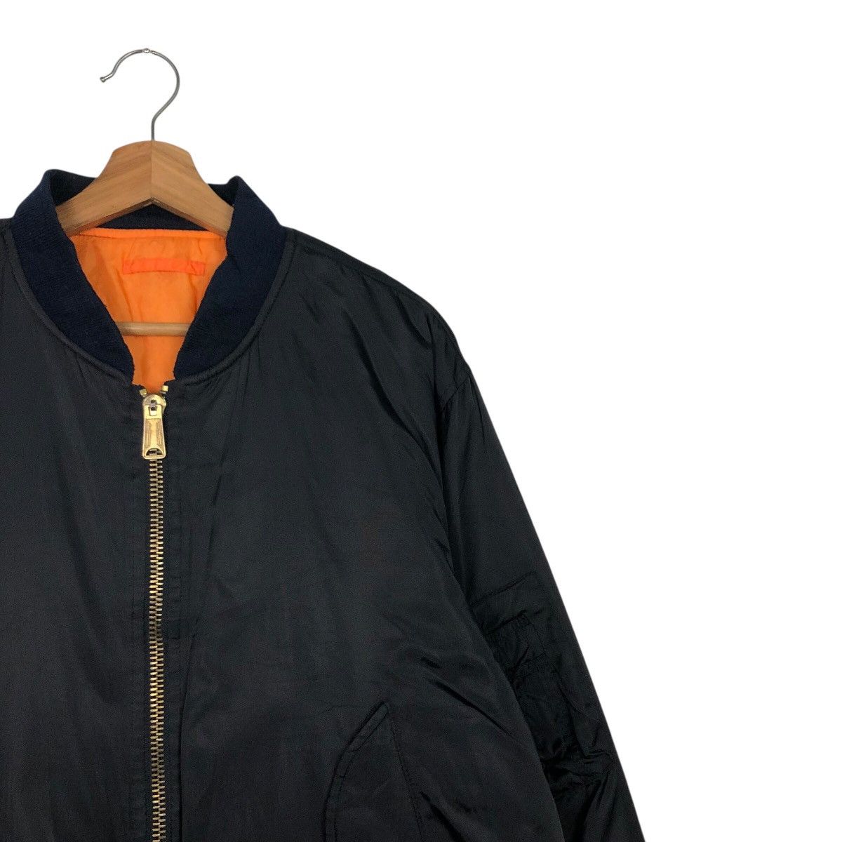 Japanese Brand 📌Vintage Worker Bomber Jacket Panasonic Spell Out Big Logo Size US L / EU 52-54 / 3 - 7 Thumbnail