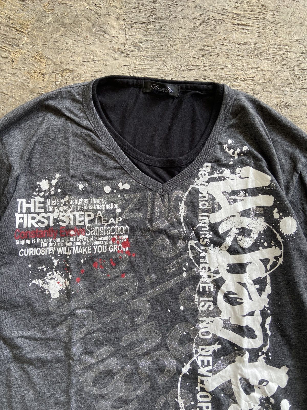 Hysteric Glamour 2000s Time Step - Poem Long Sleeve T-Shirt Size US XL / EU 56 / 4 - 3 Thumbnail