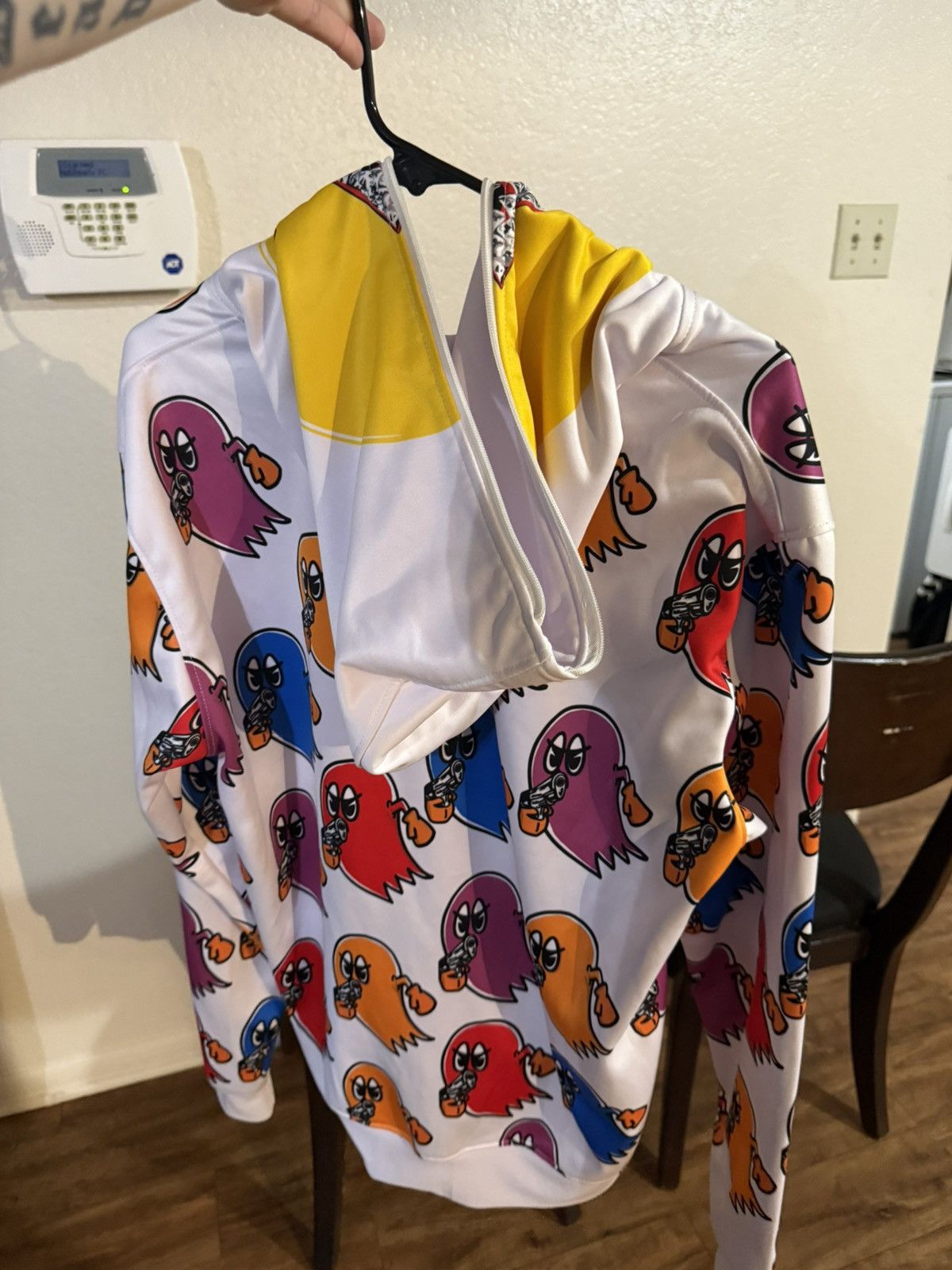 Other Stolen Arts Pac Man Full Zip Up Hoodie Size US XL / EU 56 / 4 - 2 Thumbnail