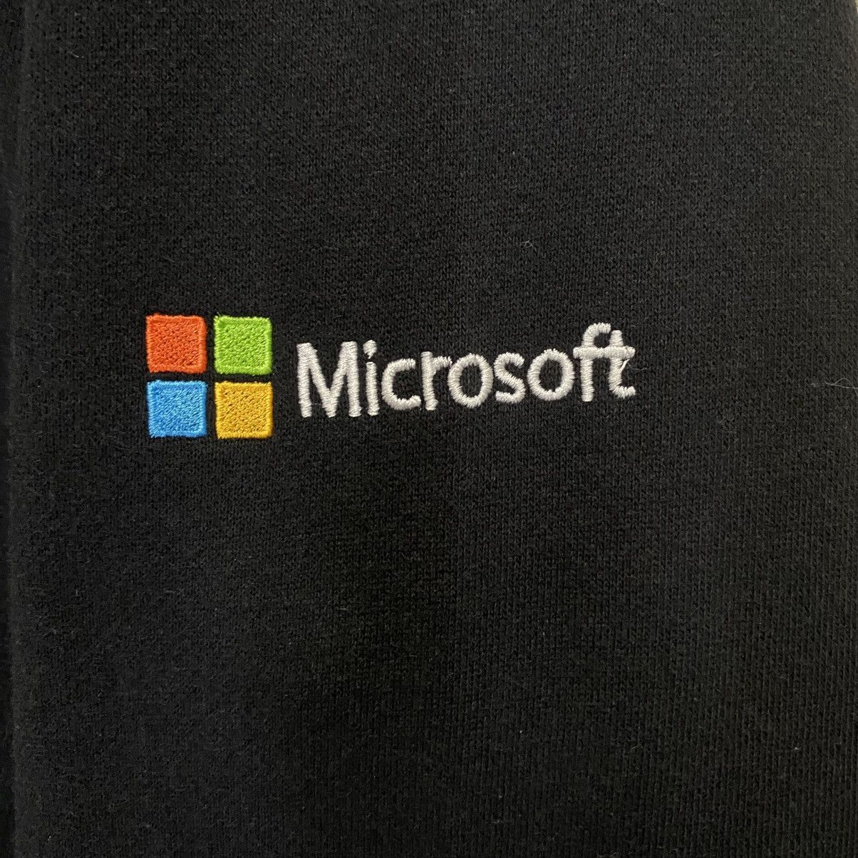 Microsoft Microsoft Small Logo Hoodies Baggy Size M Size US M / EU 48-50 / 2 - 6 Thumbnail