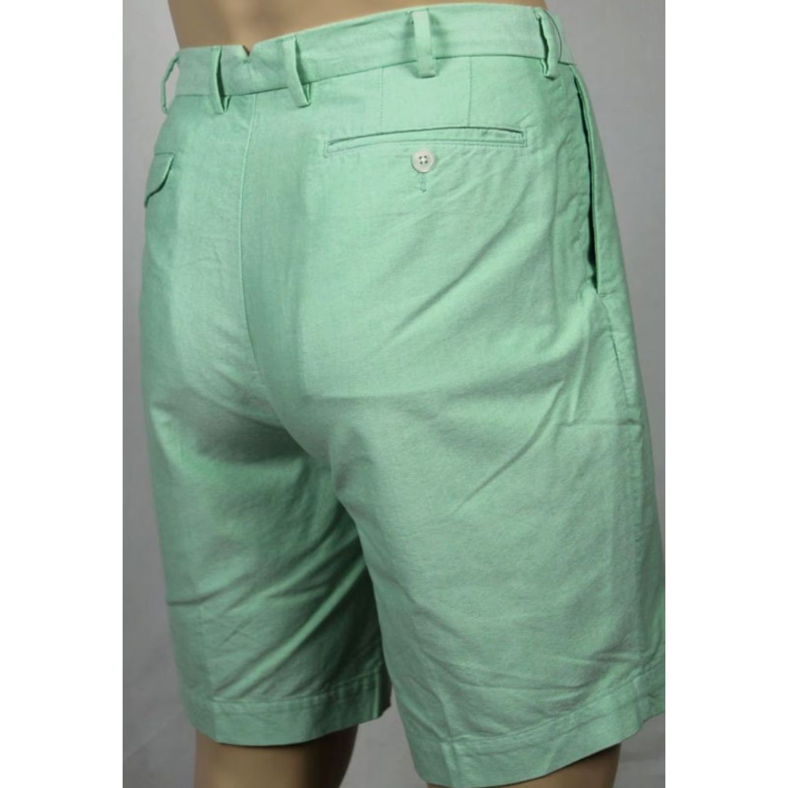 Polo Ralph Lauren POLO Ralph Lauren Green Chino Shorts 34 NWT Mens Khakis, Chinos, Flat Front, 100% Cotton, Green, Size 34, NWT Size US S / EU 44-46 / 1 - 2 Thumbnail