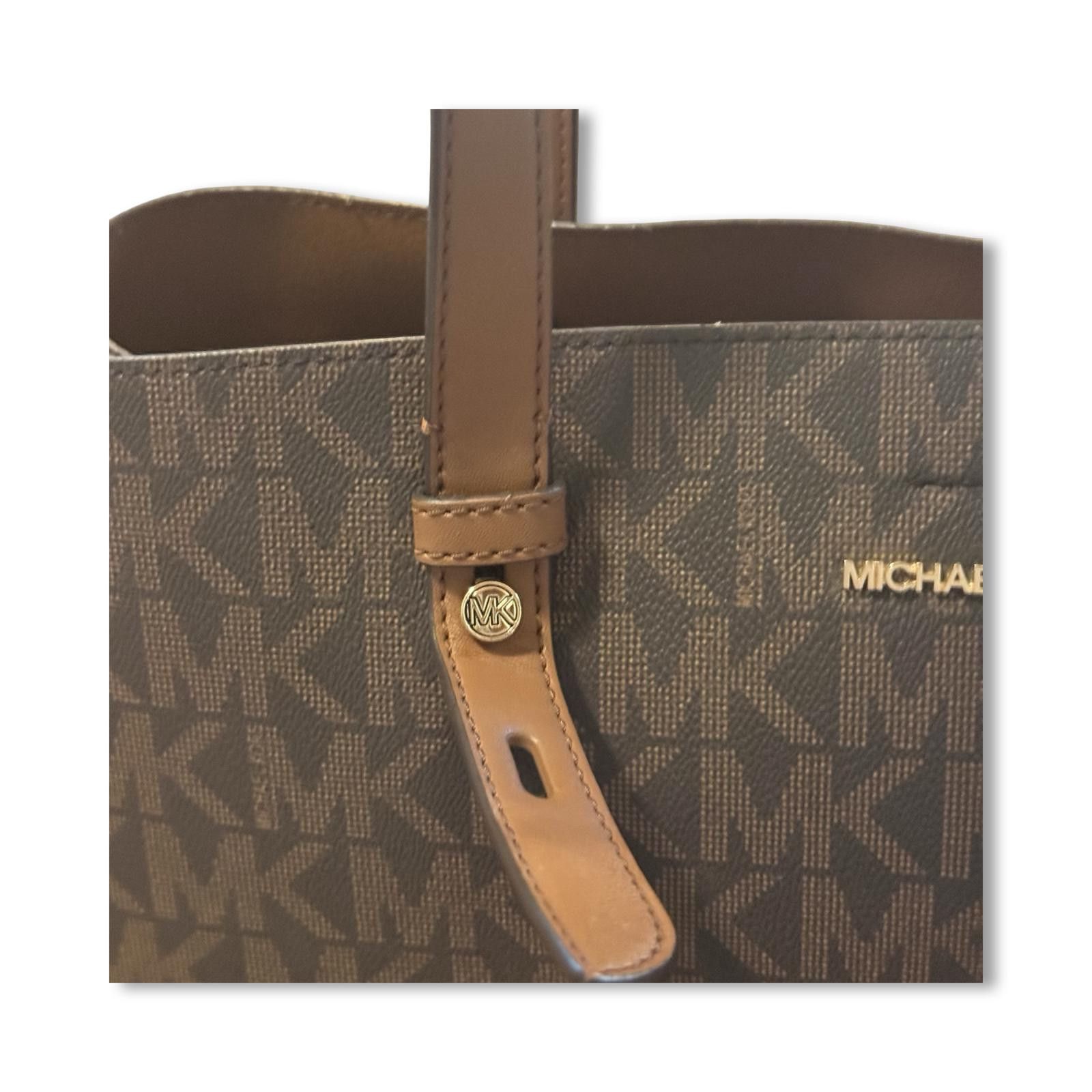 Michael Kors Michael Kors Signature Monogram Tote Bag Size ONE SIZE - 4 Thumbnail