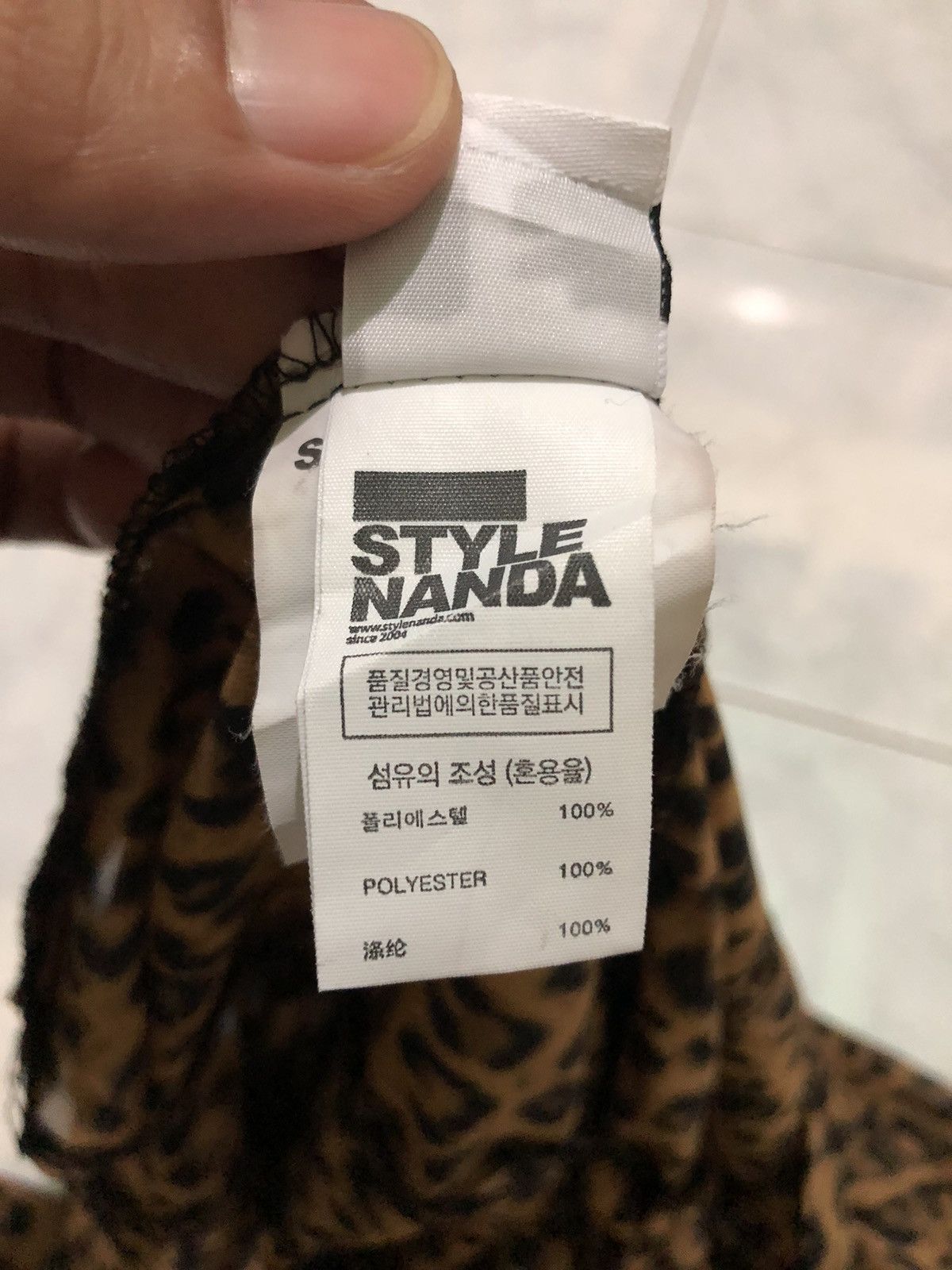 If Six Was Nine Style Nanda Leopard Blouse Asian Style Korean & Japanese Size ONE SIZE - 11 Thumbnail