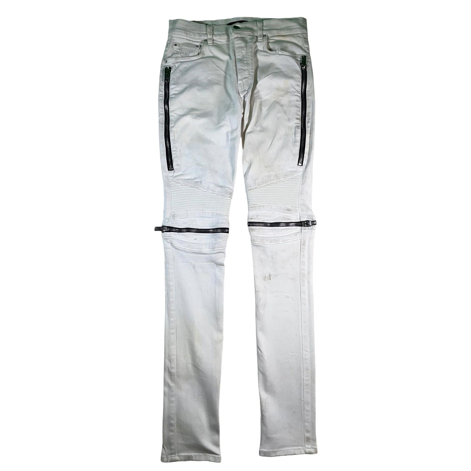 Amiri MX2 Patch White Jeans