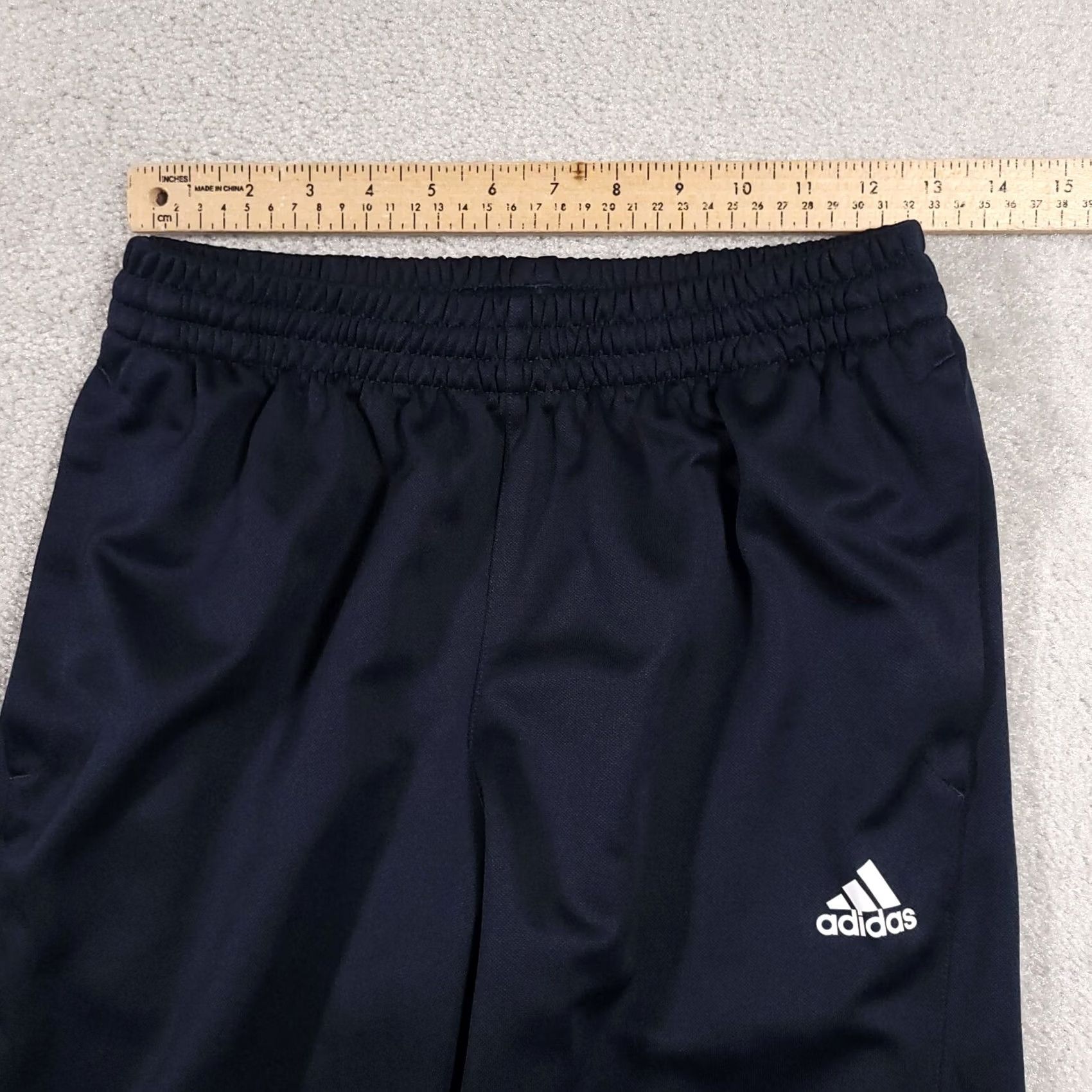 Adidas Adidas Sweatpants Mens Small Blue White 3 Stripe Active Warmup Pants Straight Size US 29 - 6 Thumbnail