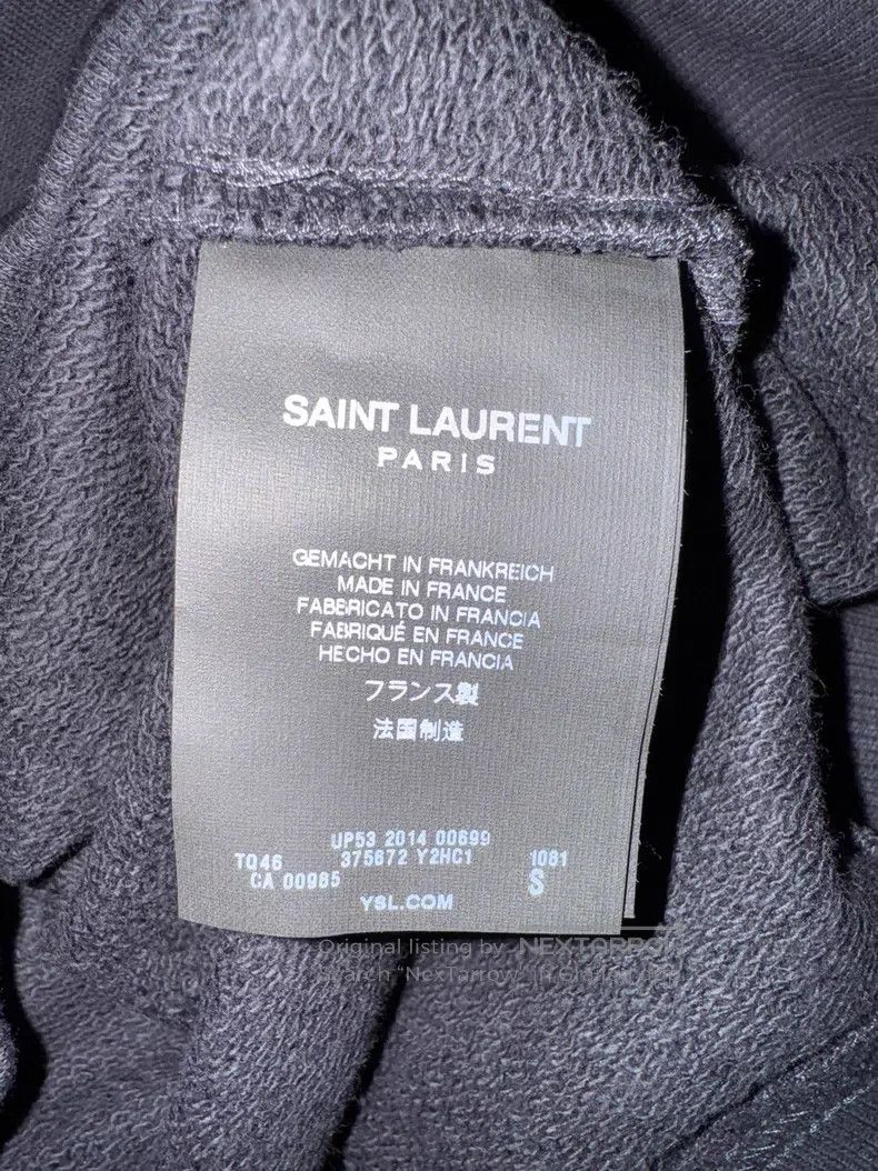Saint Laurent Paris Saint Laurent Paris Original Sheepskin Fringe Metallic Ves Size US S / EU 44-46 / 1 - 5 Thumbnail
