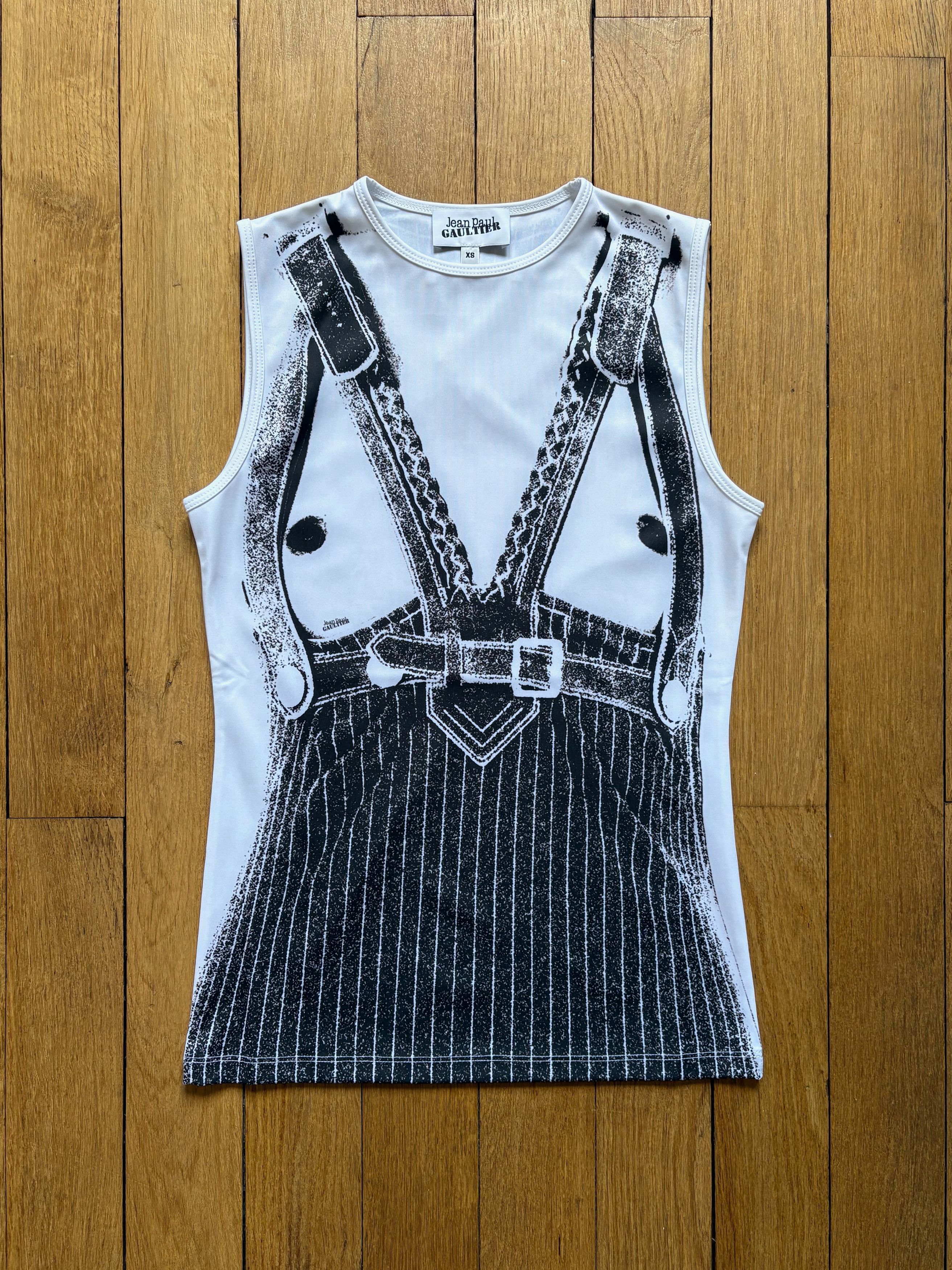 Jean Paul Gaultier Jean Paul Gaultier Madonna Harness print tank top Size XS / US 0-2 / IT 36-38 - 1 Thumbnail