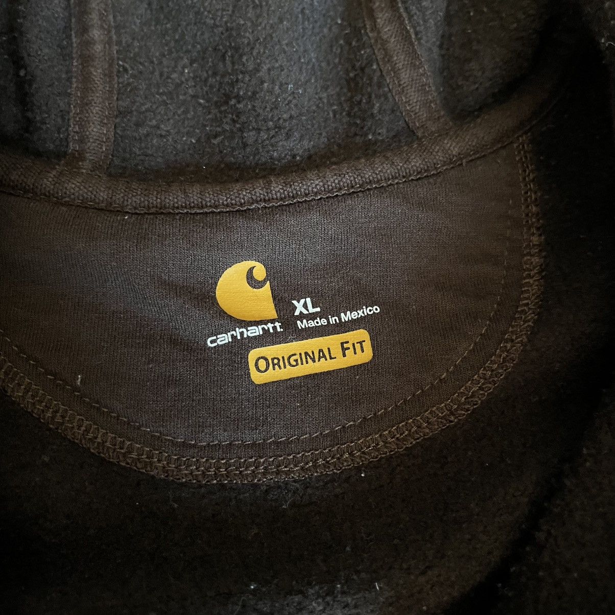Carhartt Vintage Carhartt Midweight Zip Up Pullover Hoodie Sweatshirt Size US XL / EU 56 / 4 - 4 Thumbnail