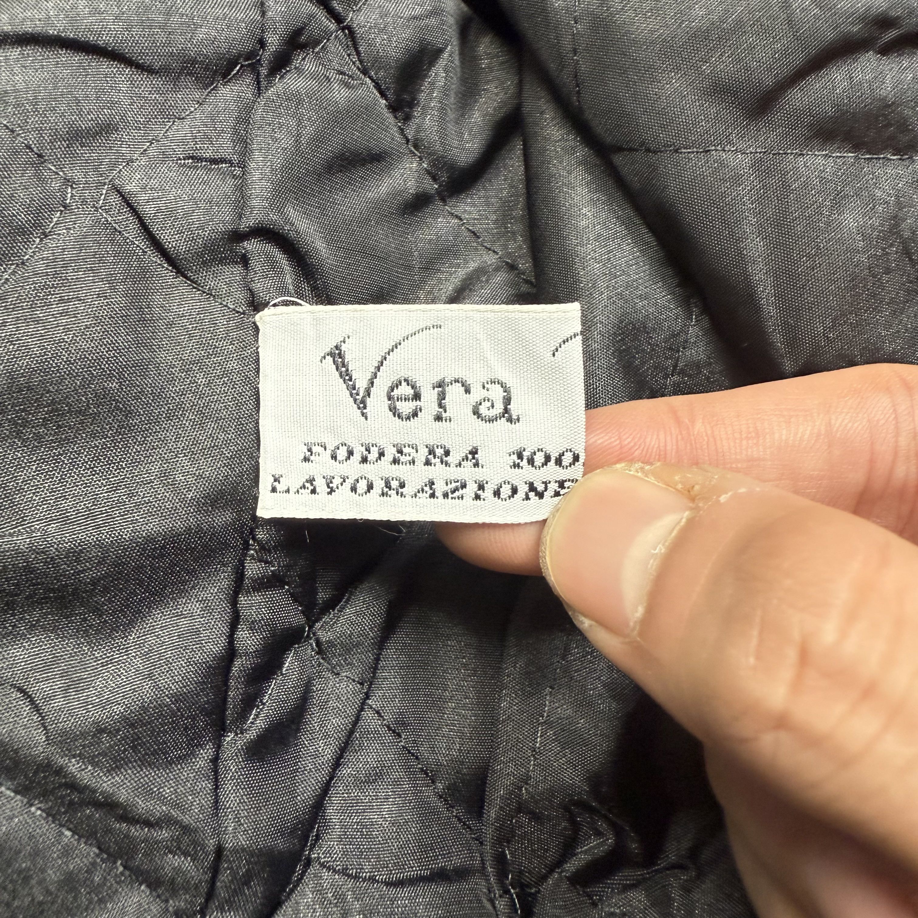 Vera Pelle Vintage 90s Vera Pelle Flight Jacket Size US M / EU 48-50 / 2 - 9 Thumbnail