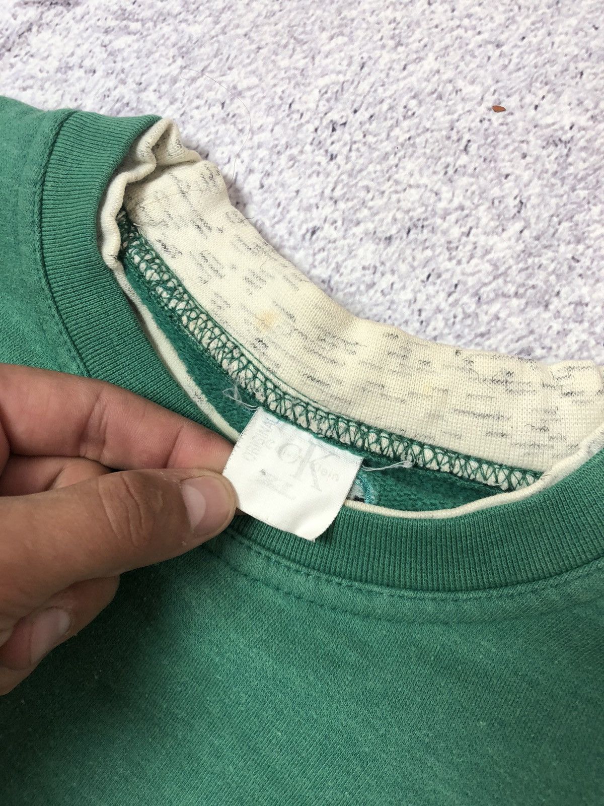 Calvin Klein × Vintage Vintage men’s sweater Calvin Kline big logo sport usa Size US XL / EU 56 / 4 - 5 Thumbnail