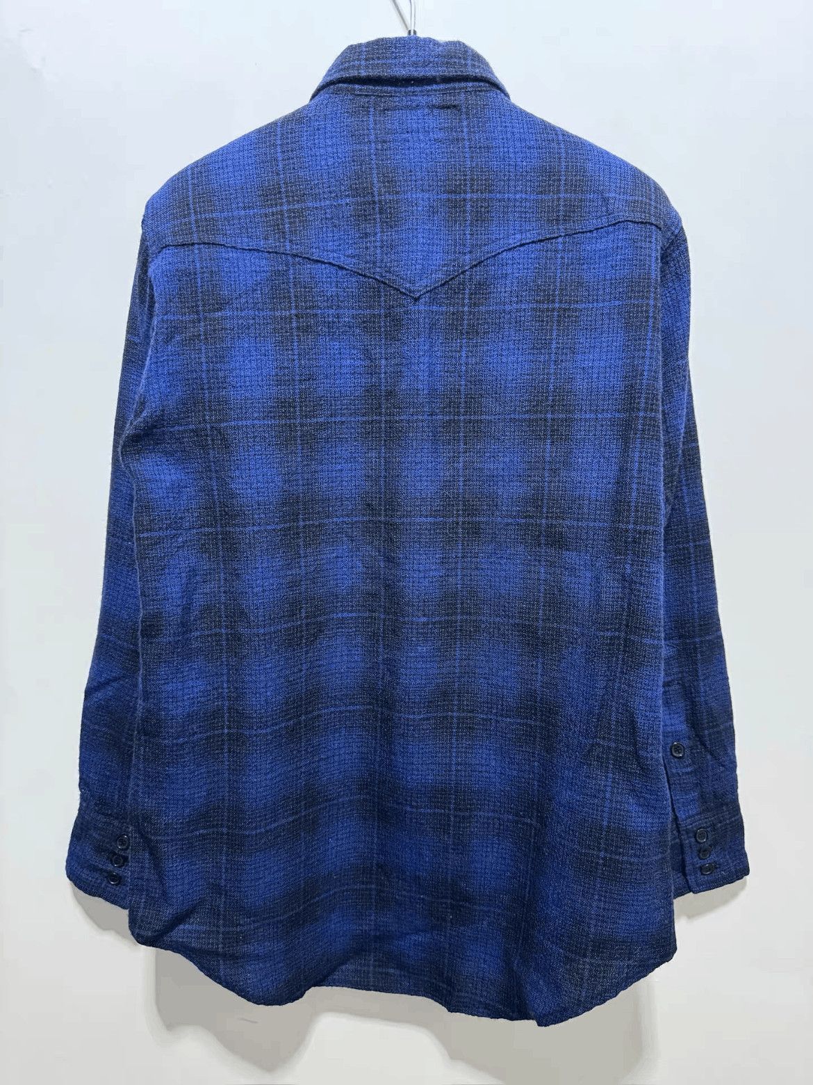 Saint Laurent Paris Saint Laurent Paris by Hedi 16AW Plaid Shirt-2508 Size US S / EU 44-46 / 1 - 2 Thumbnail