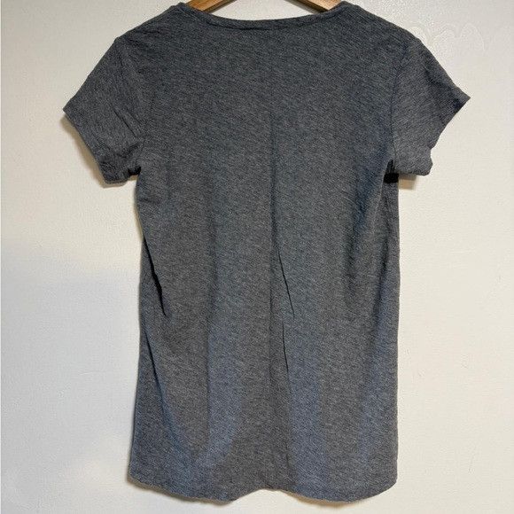 James Perse James Perse Standard Grey Scoop Neck Tee Size 2 Size S / US 4 / IT 40 - 6 Thumbnail