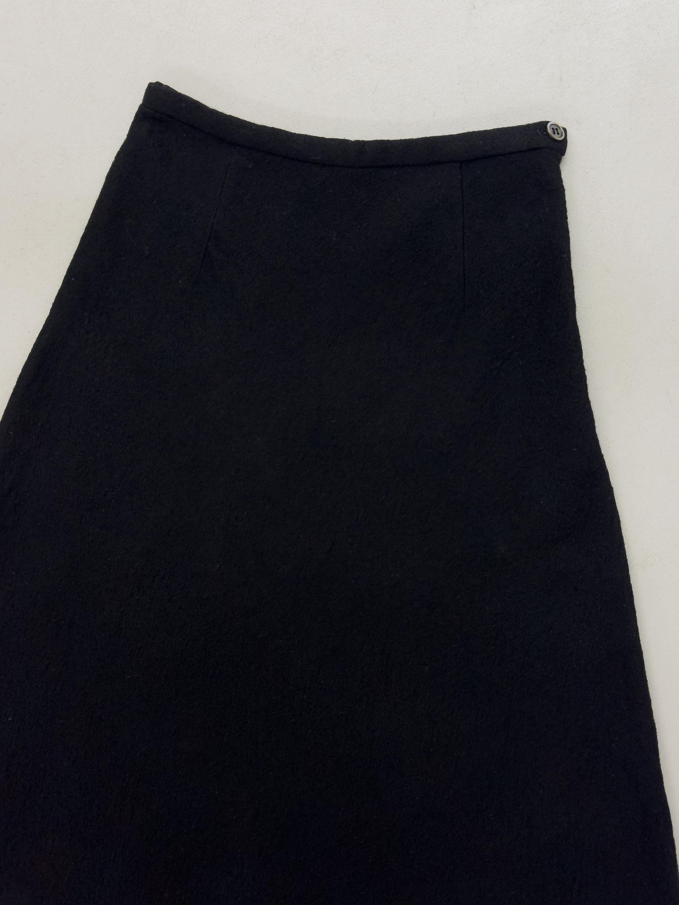 Yohji Yamamoto Iwish Wool Skirt