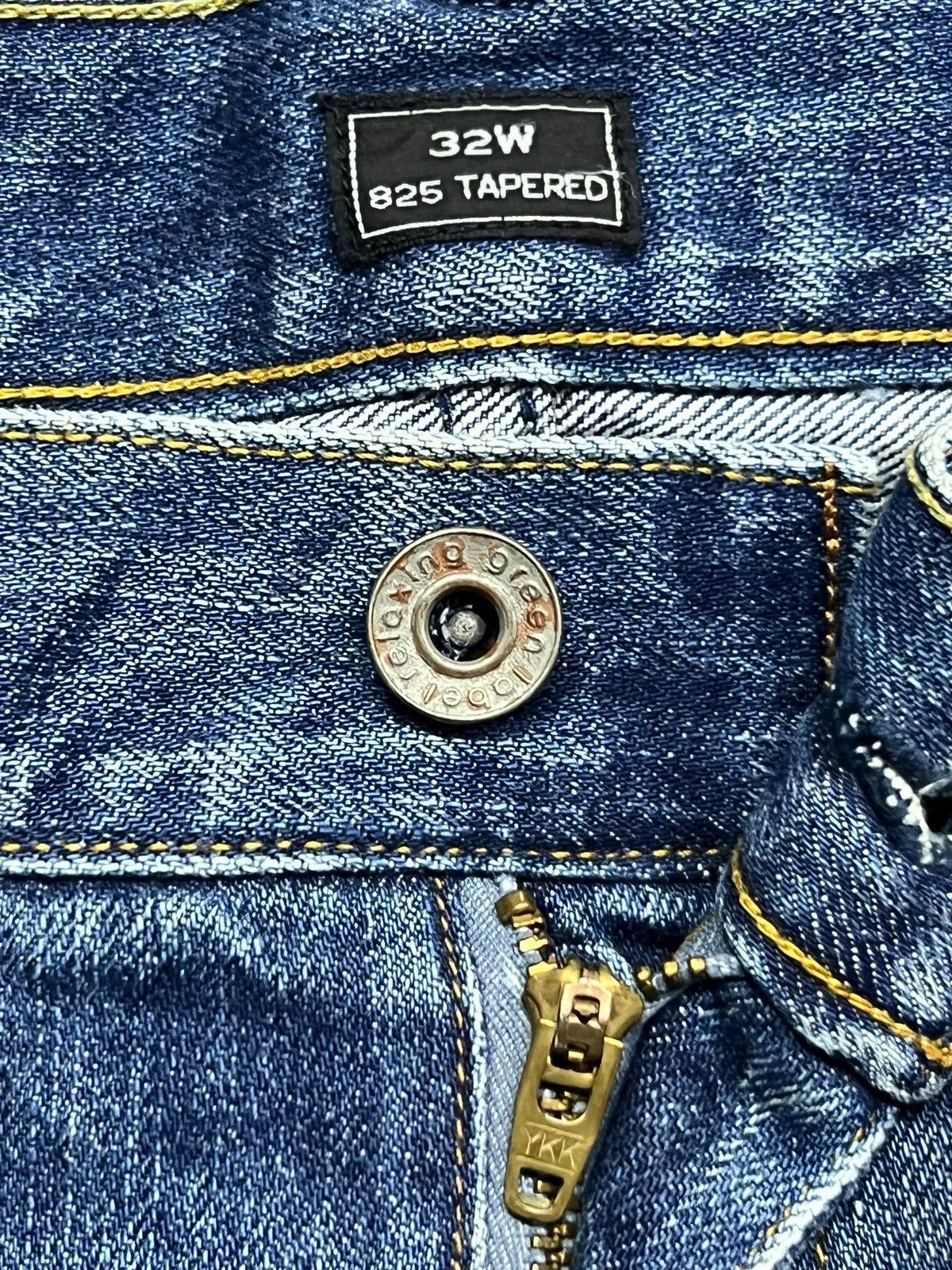 United Arrows Vintage Green Label United Arrow Selvedge Denim, Faded Wash Size US 33 - 11 Thumbnail