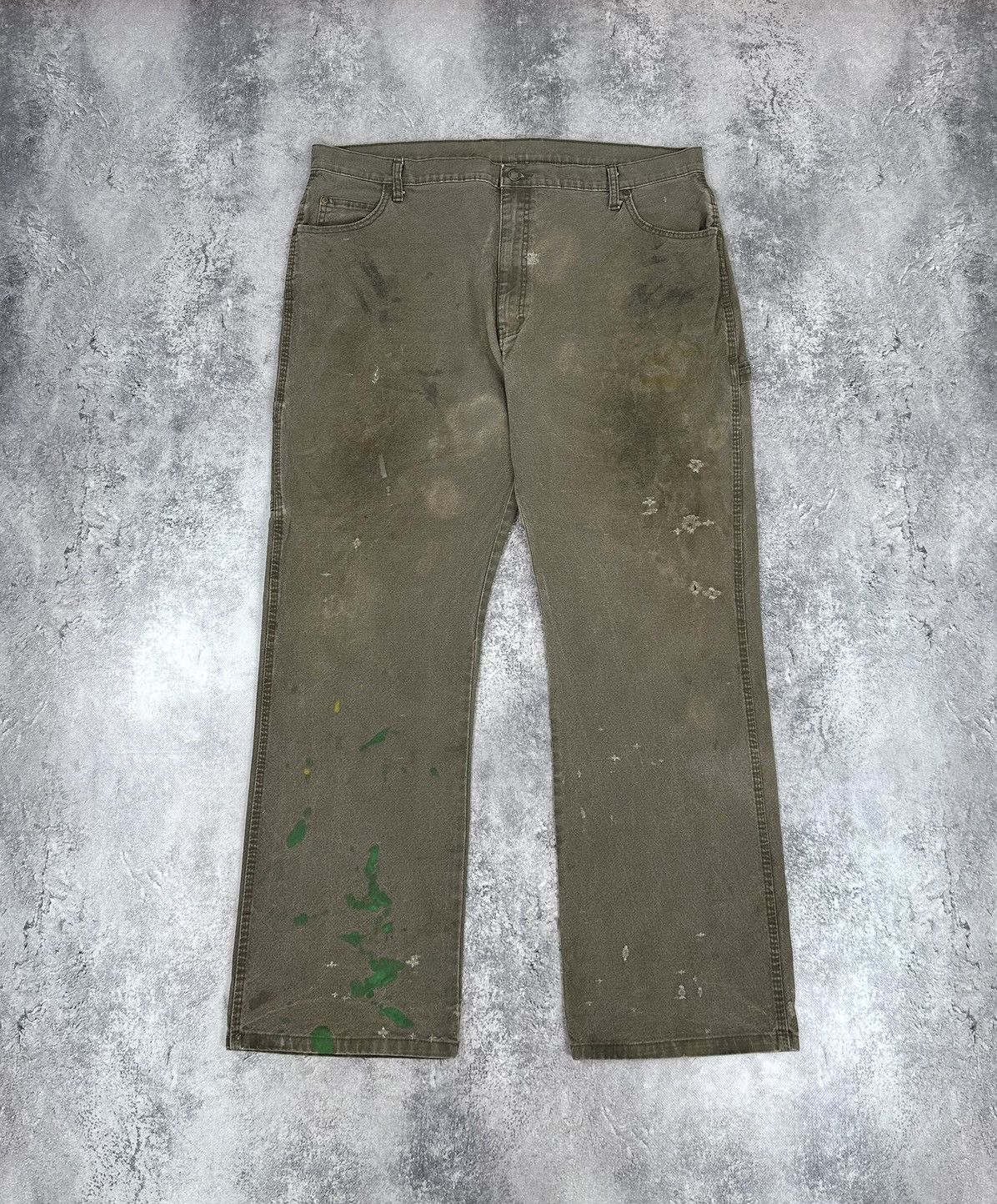 Dickies Vintage Dickies USA Distressed Cargo Utility Y2K Work Pants Size US 42 / EU 58 - 2 Thumbnail