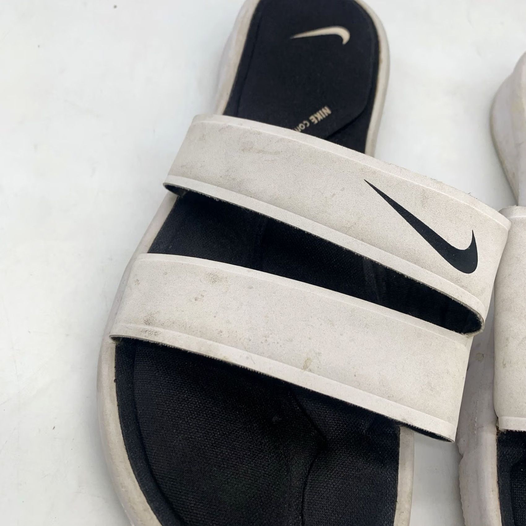 Nike Nike Comfort Footbed Flip Flops Womens 9 White Thong Sandals Support Slides Size US 9 / IT 39 - 4 Thumbnail
