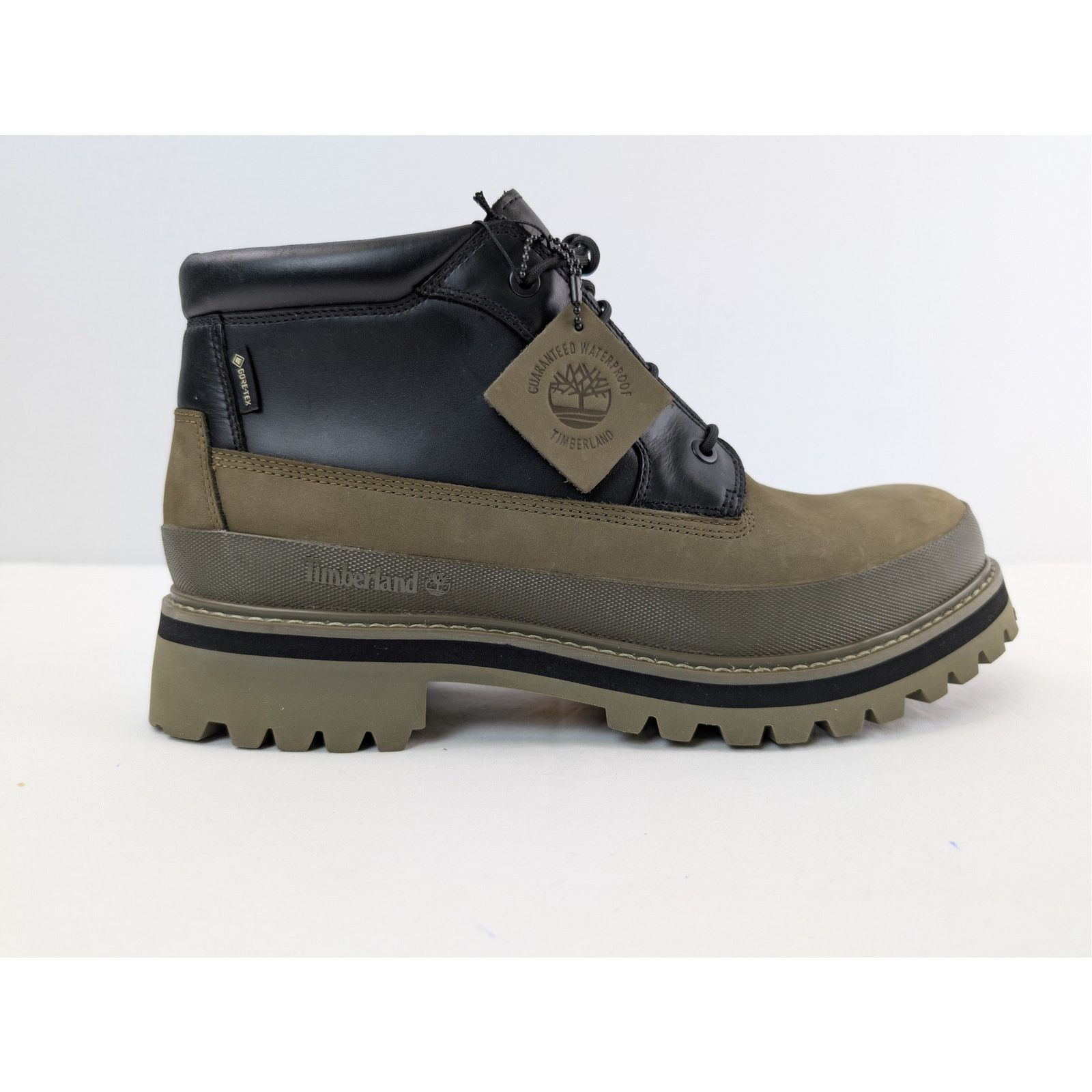 Timberland o1rshd1 Premium Mid Lace Up GTX Chukka Boots in Dark Green Size US 11 / EU 44 - 4 Thumbnail