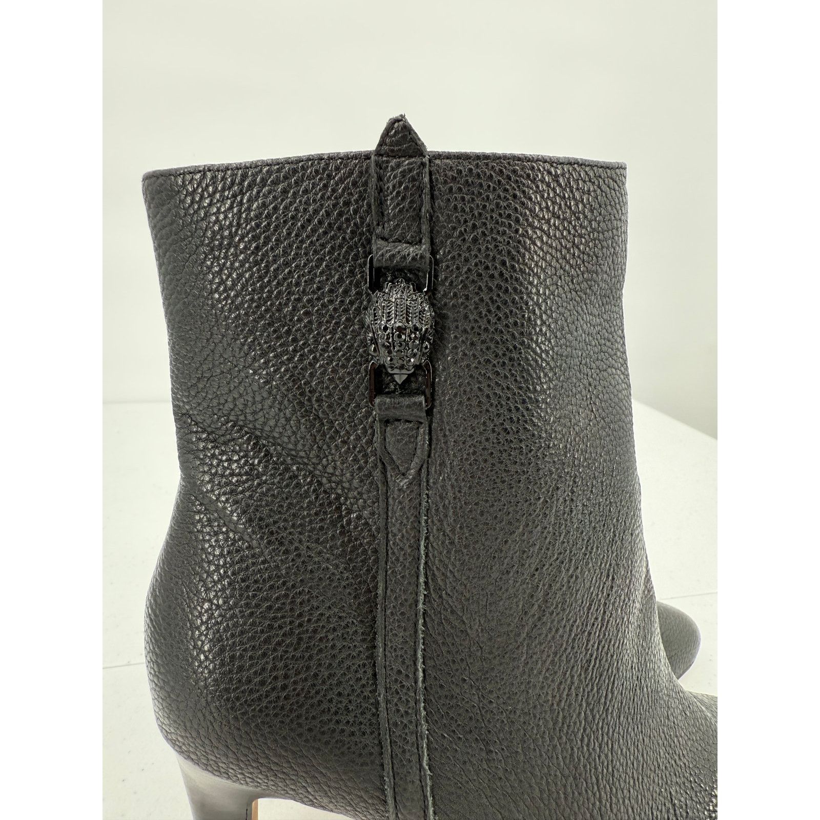Kurt Geiger NEW Kurt Geiger Soho Pebbled Leather Side Zip Ankle Booties Size US 8 / IT 38 - 2 Thumbnail