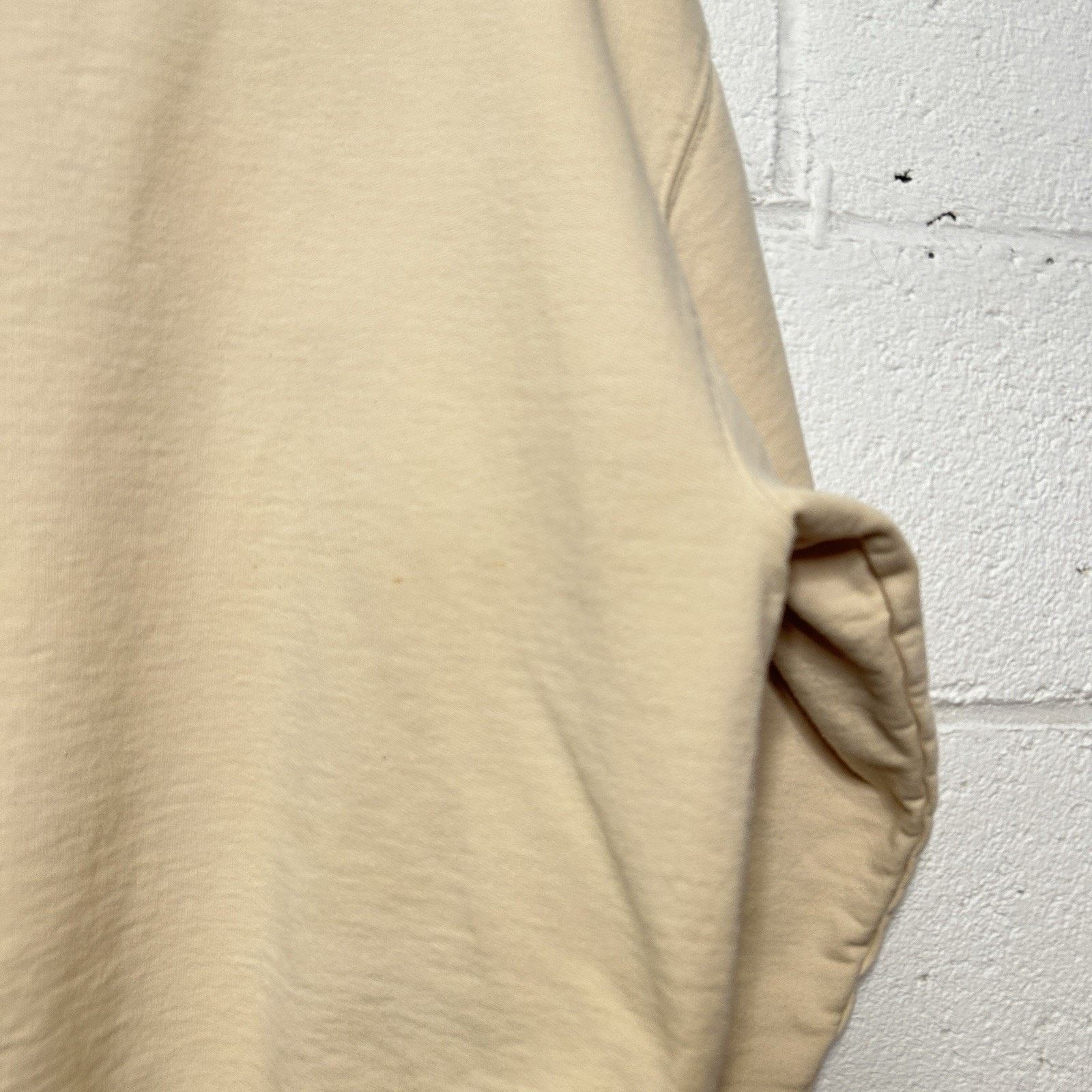 Dries Van Noten Dries Van Noten Oversized Crewneck Sweatshirt “Cream White” Size US S / EU 44-46 / 1 - 8 Thumbnail